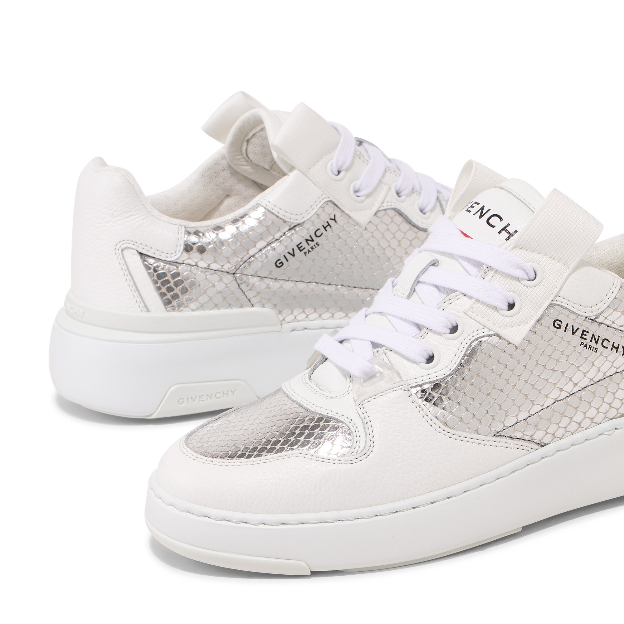 

Wing sneakers, Silver