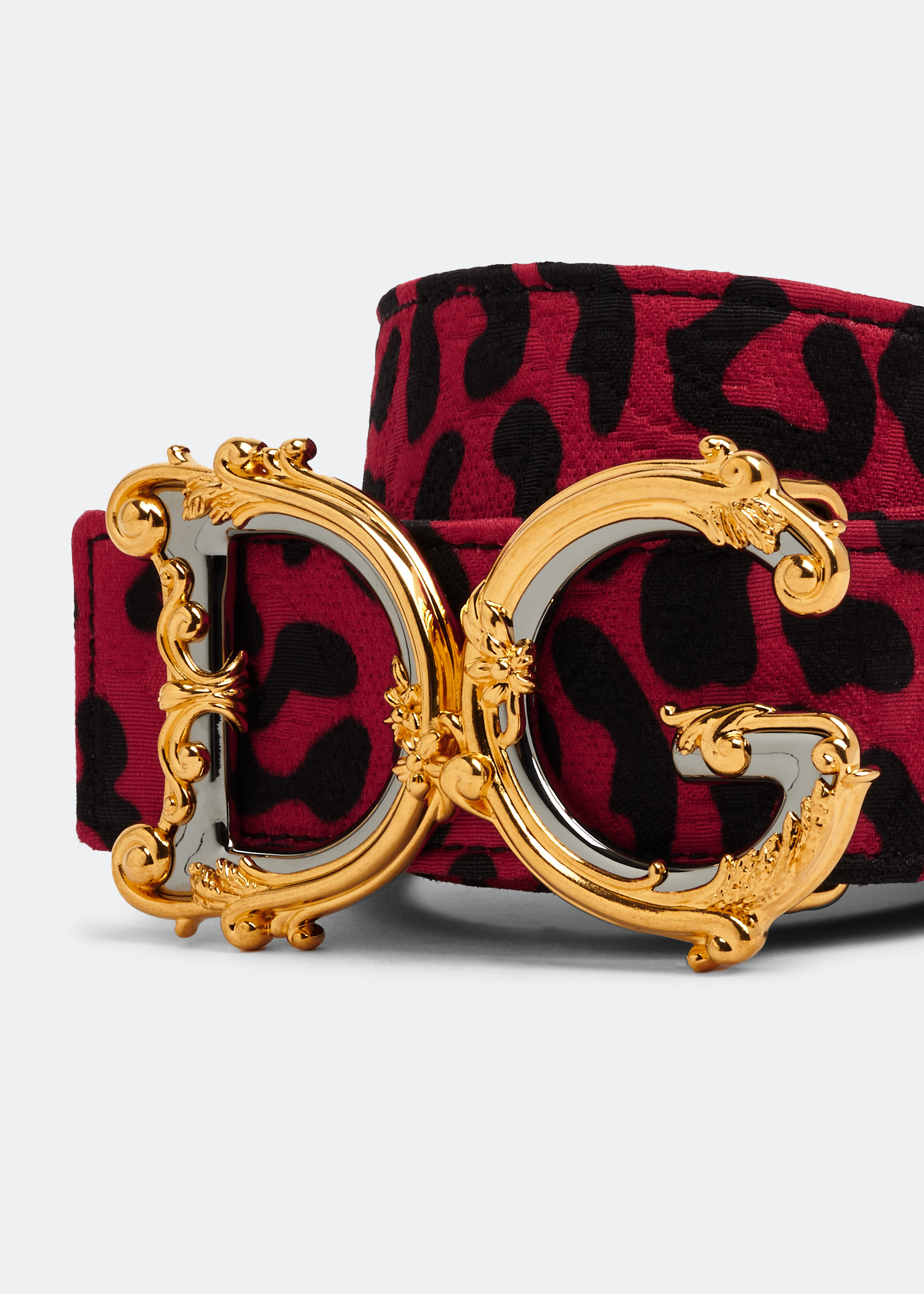 

Baroque DG belt, Animal print