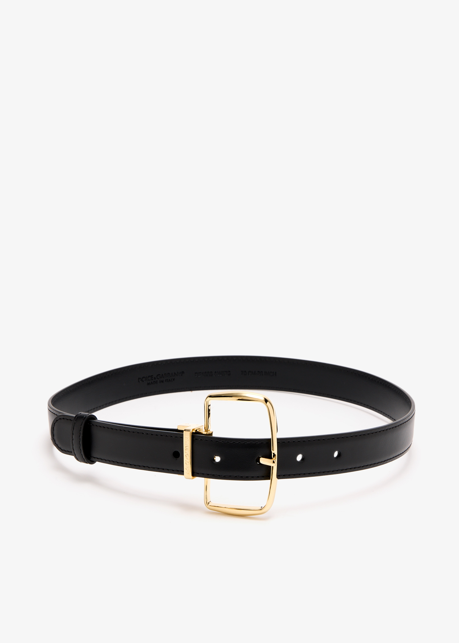 

Calfskin belt, Black
