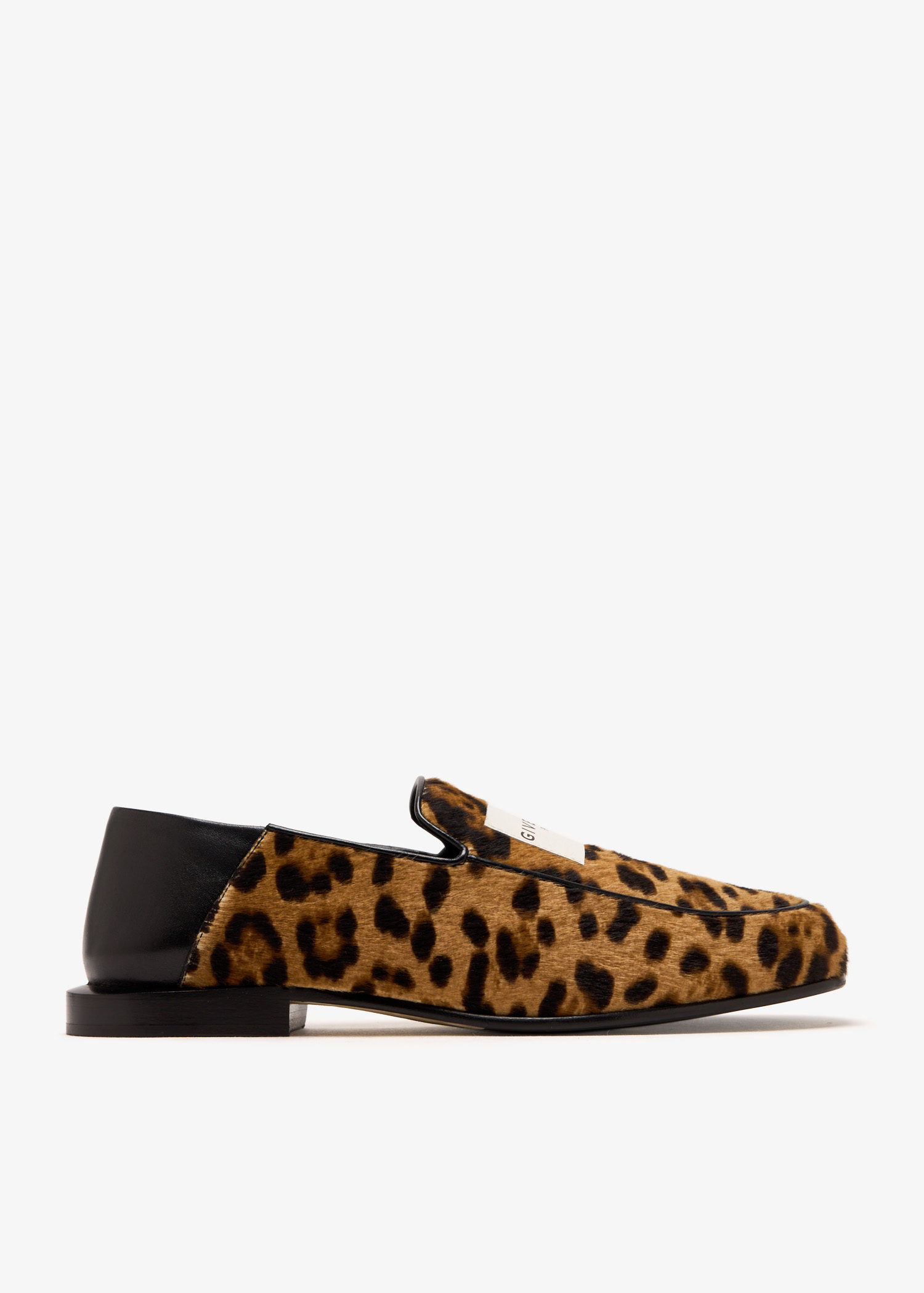 

Label loafers, Animal printed
