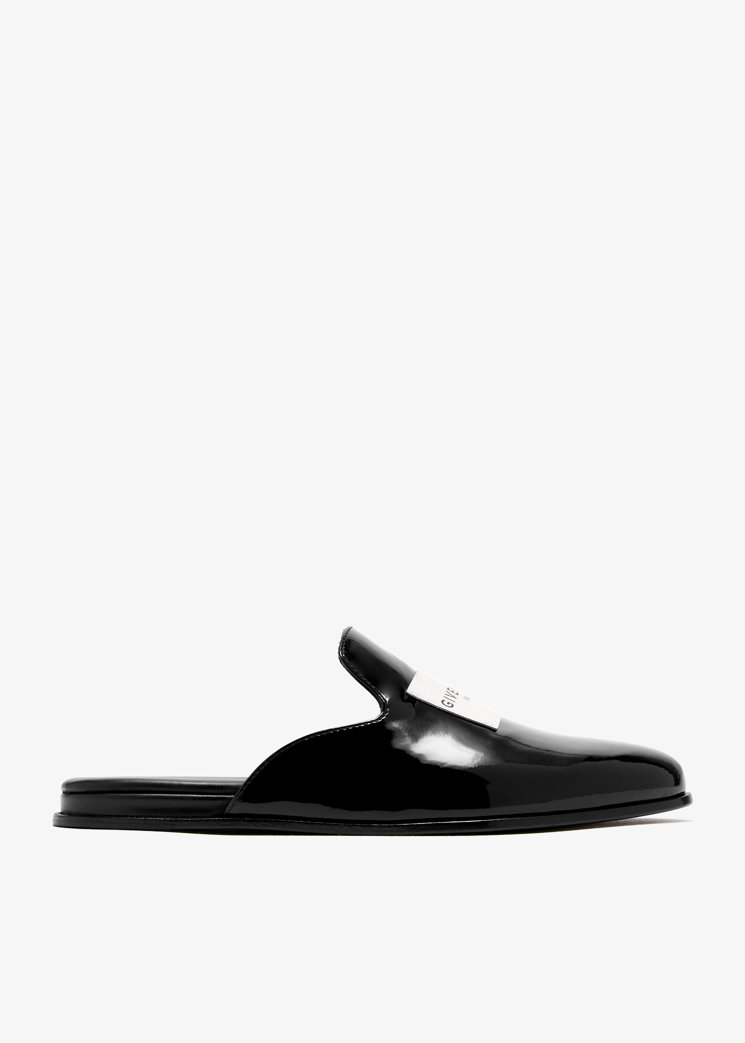 

Label lounge slippers, Black