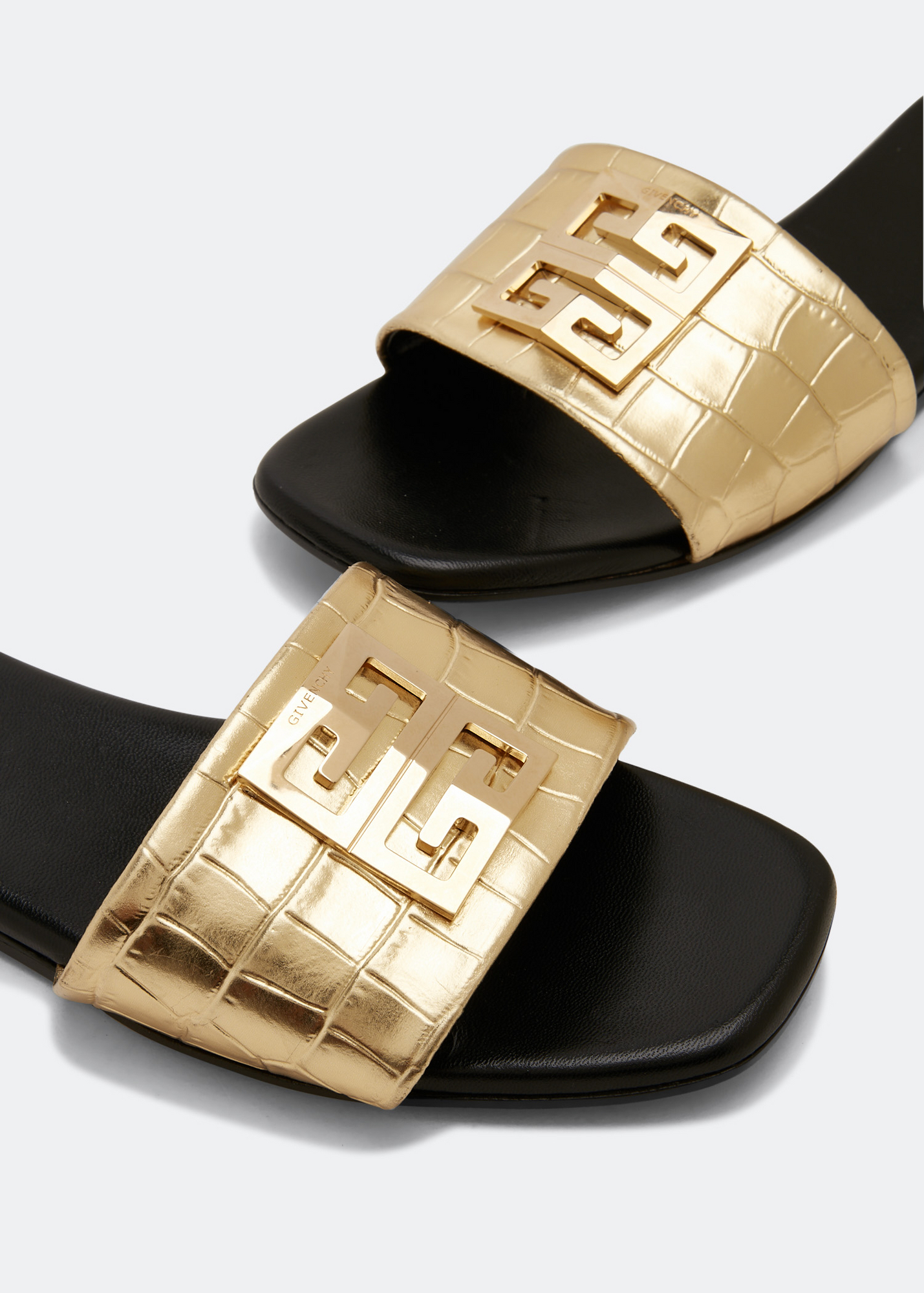 

4G flat sandals, Gold