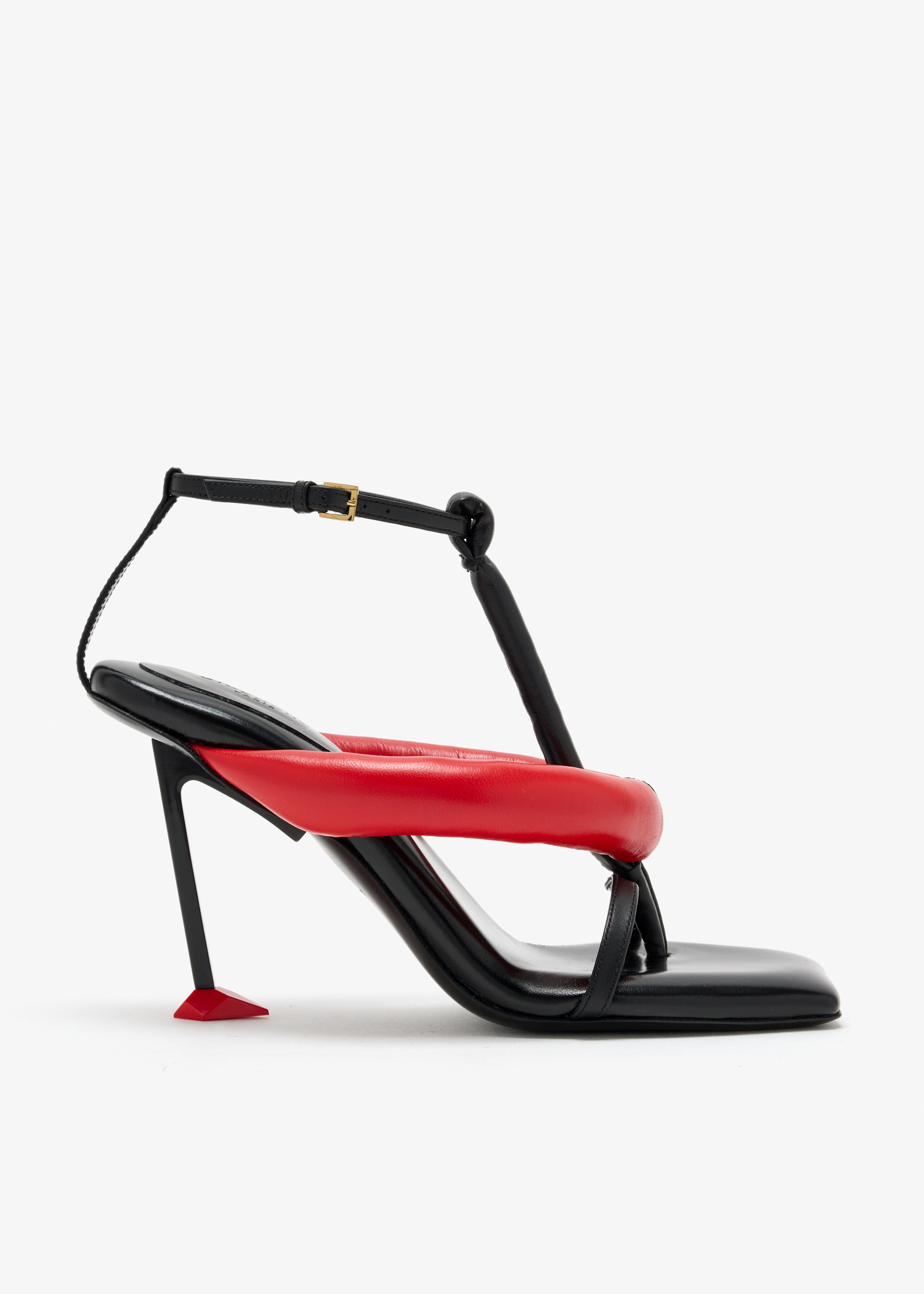

Boudoir sandals, Red
