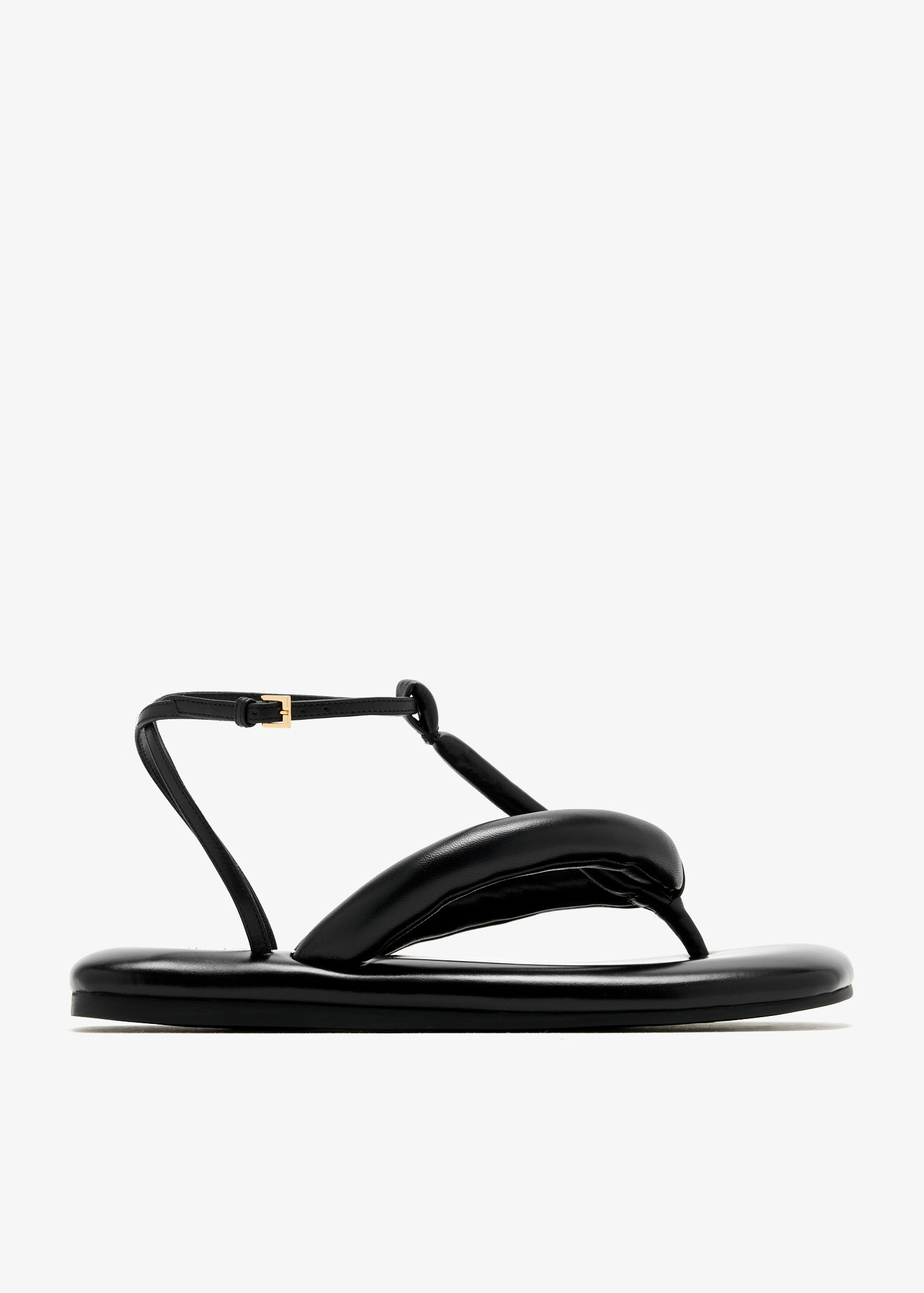

Boudoir thong sandals, Black
