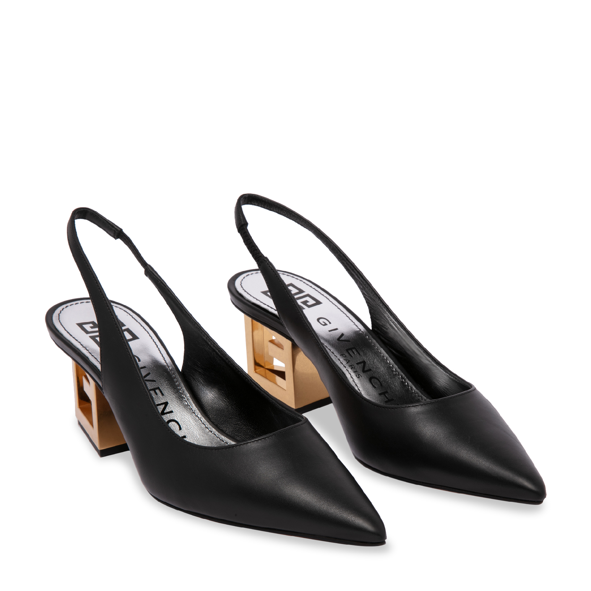 Givenchy triangle on sale leather sandals