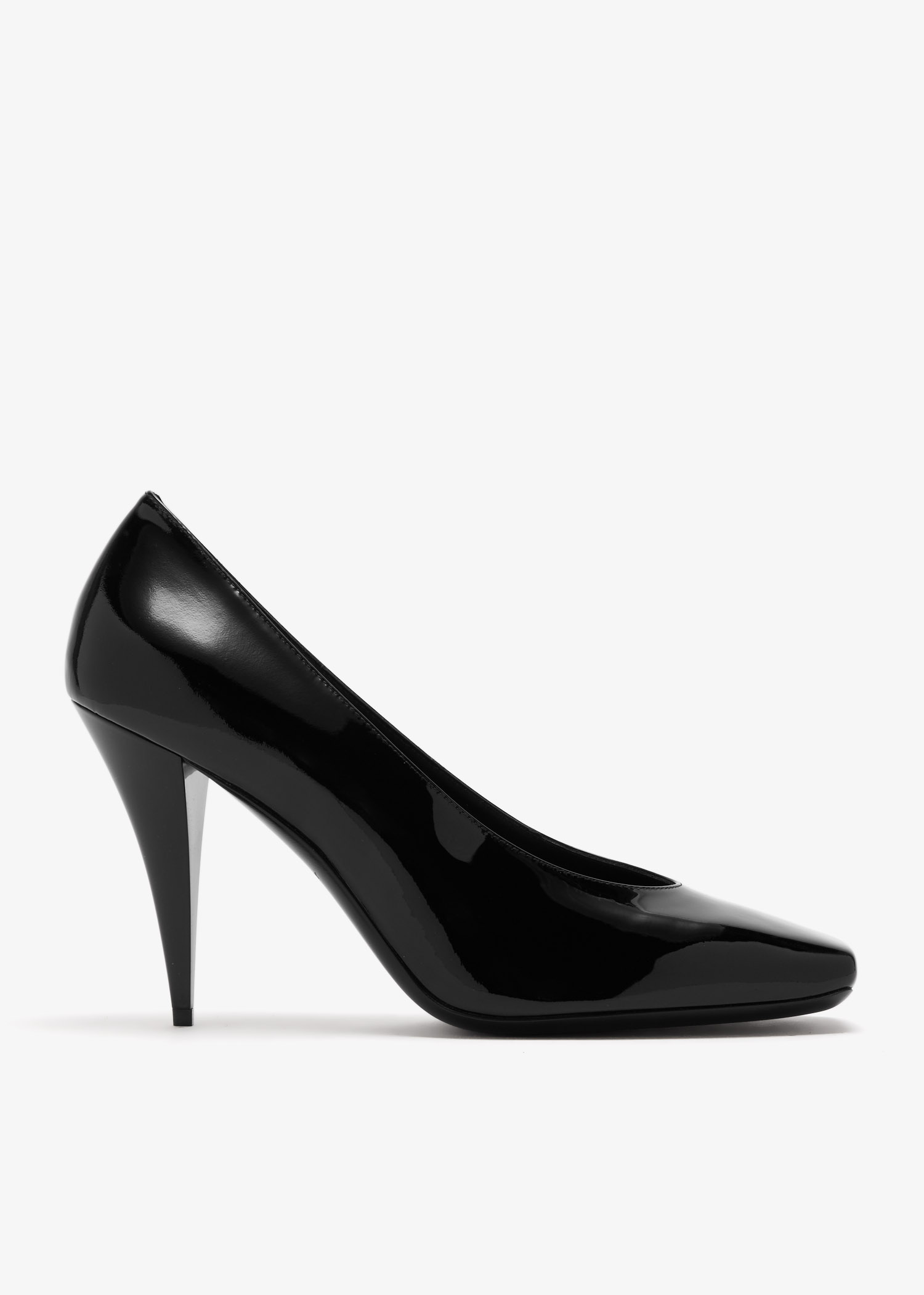 

Sliced Square pumps, Black