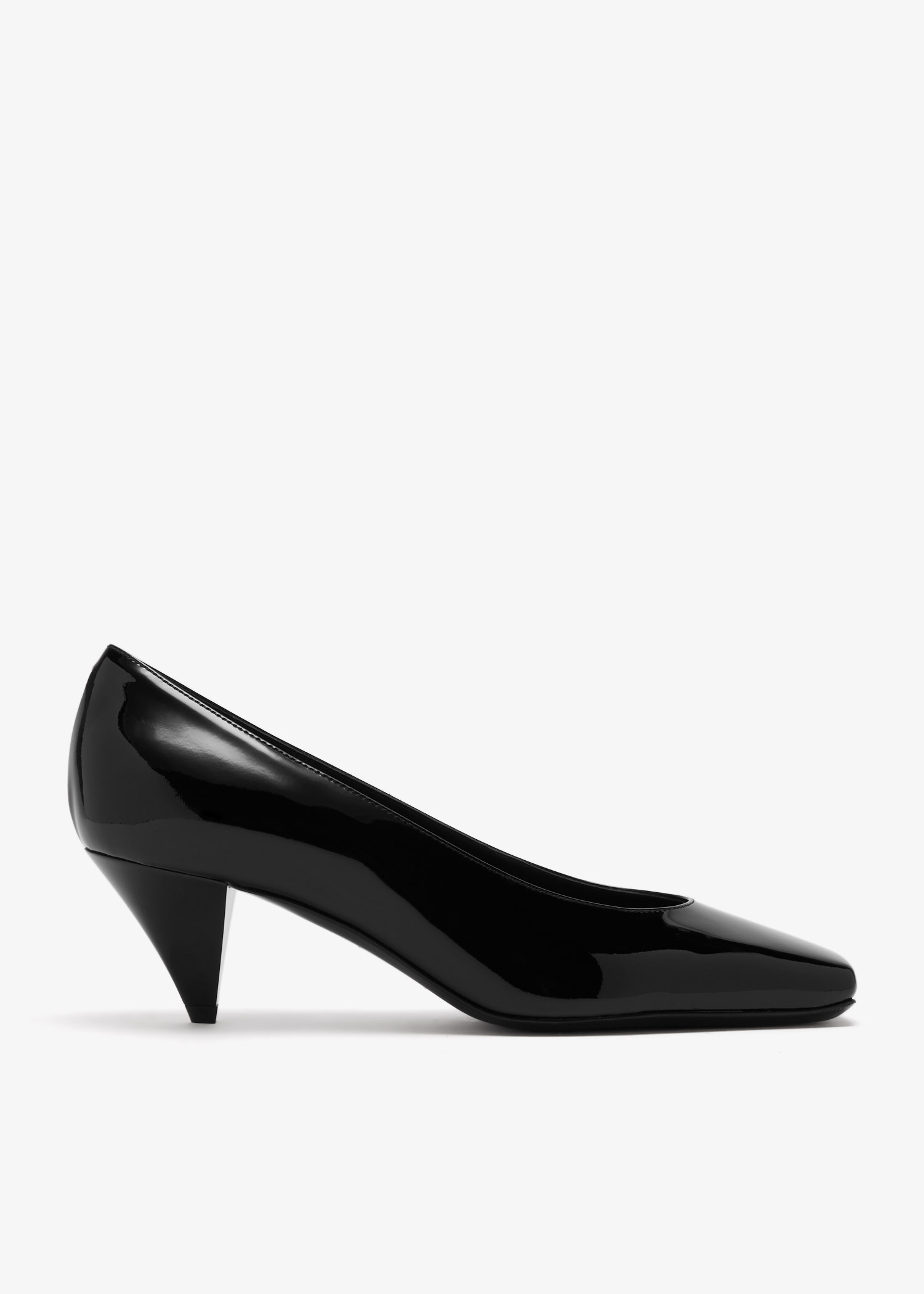 

Sliced Square pumps, Black