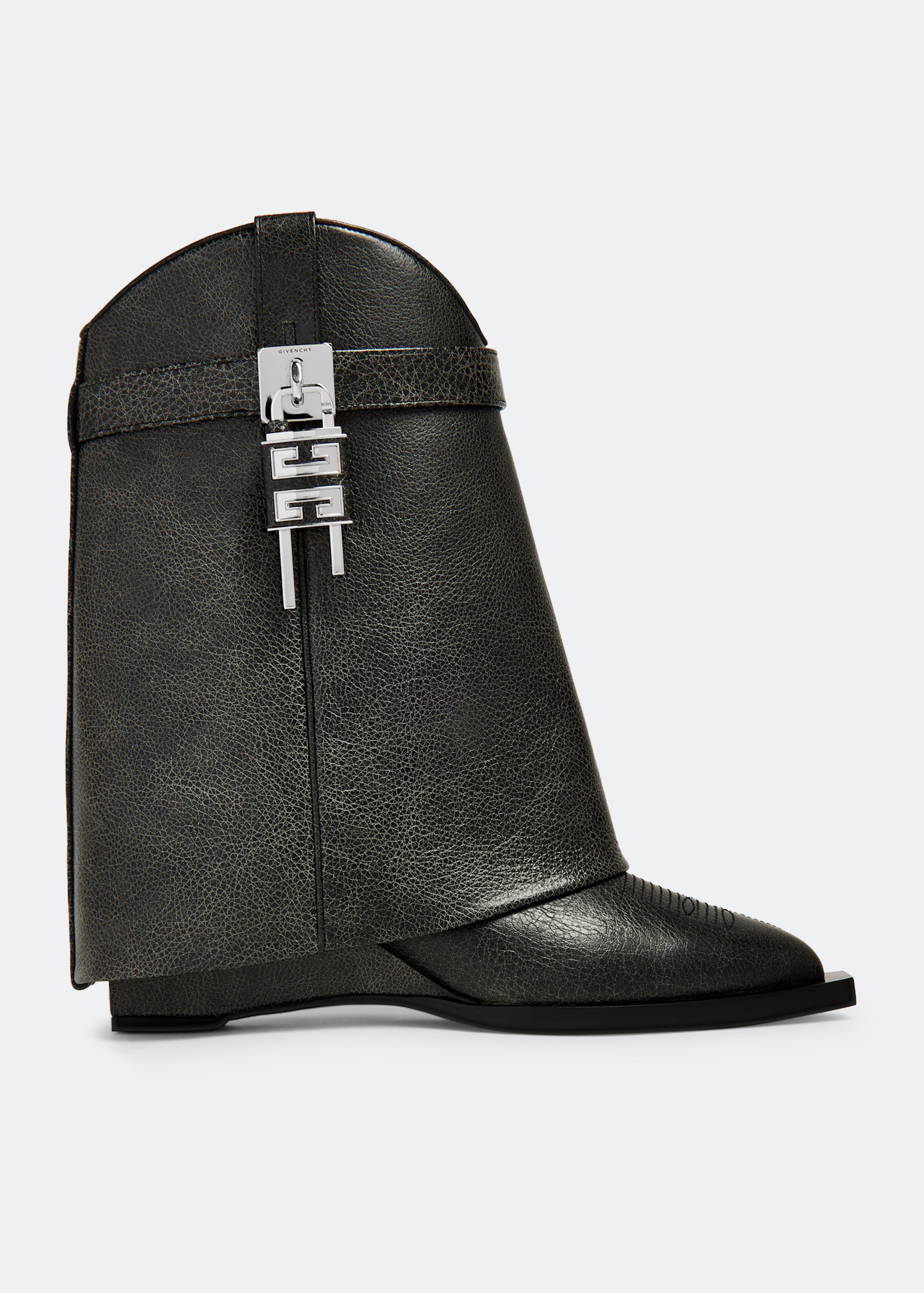 

Shark Lock Cowboy boots, Black