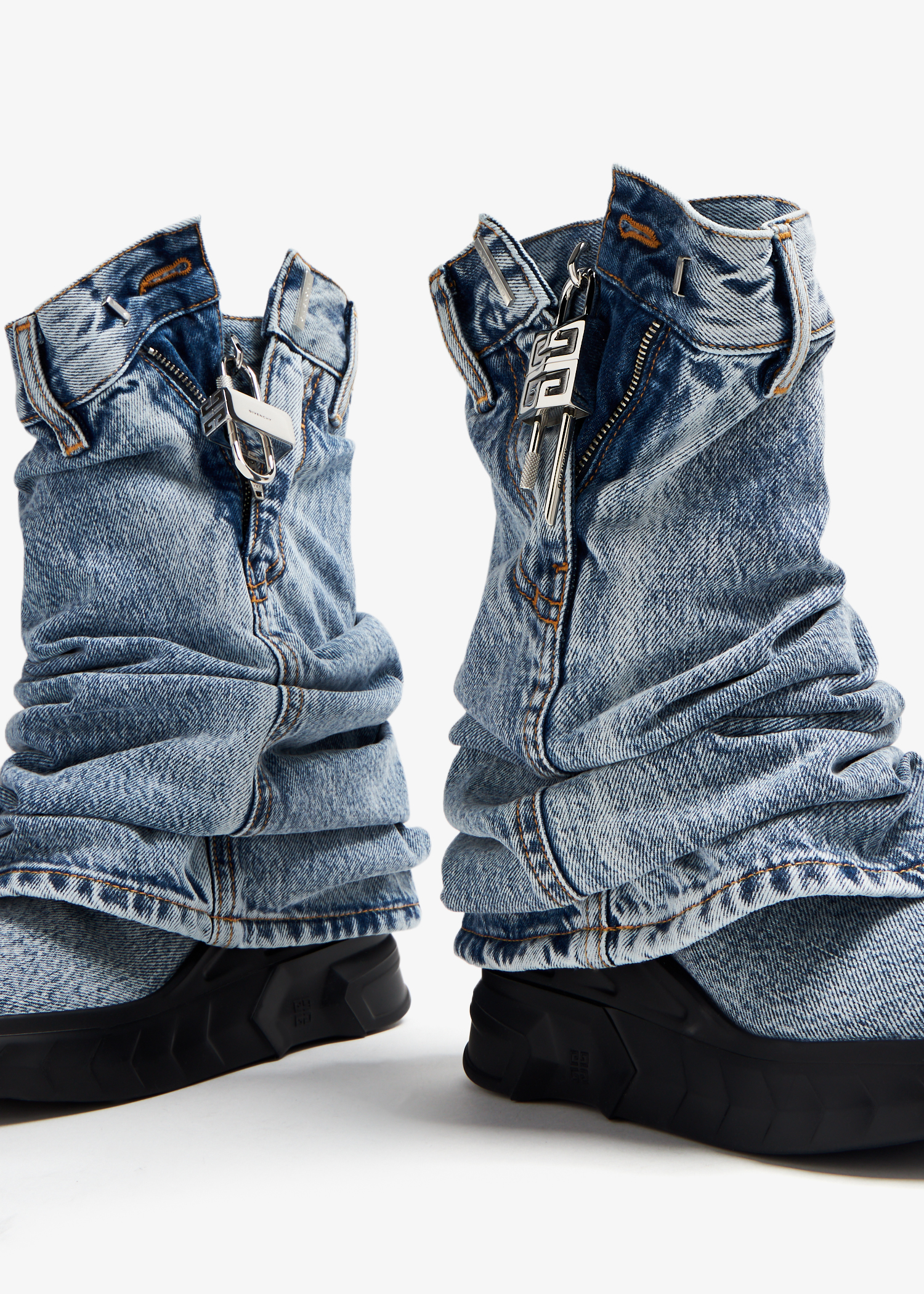 

Shark Lock ankle biker boots, Blue