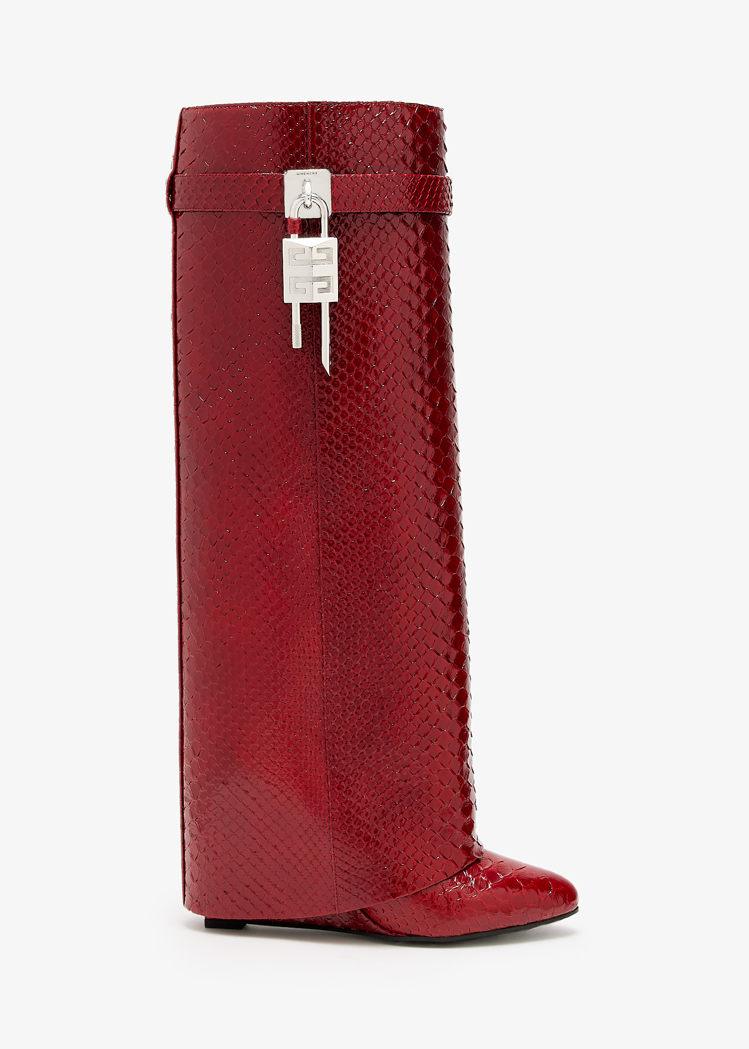 

Shark Lock pant boots, Red