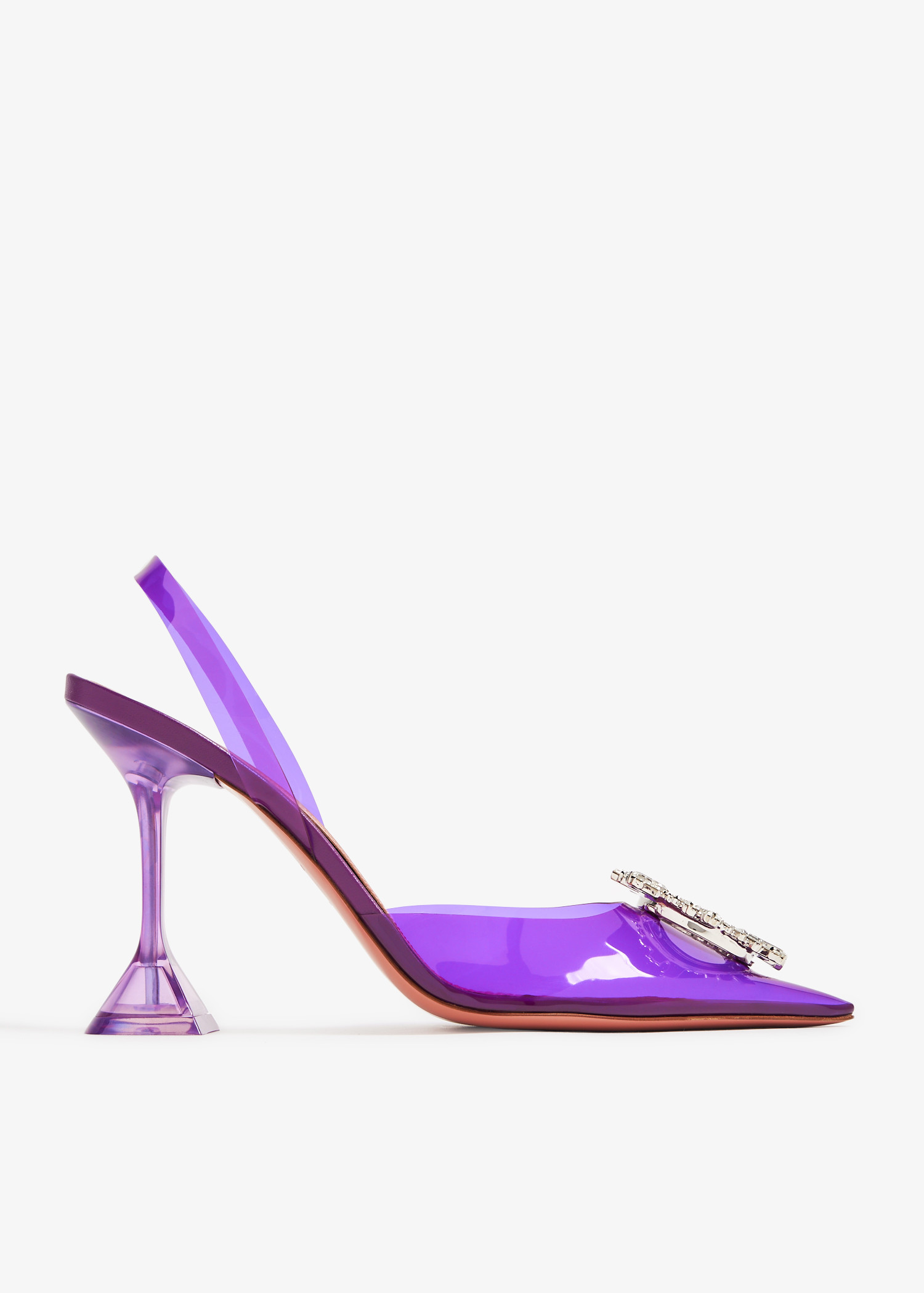 

Begum sling pumps, Purple