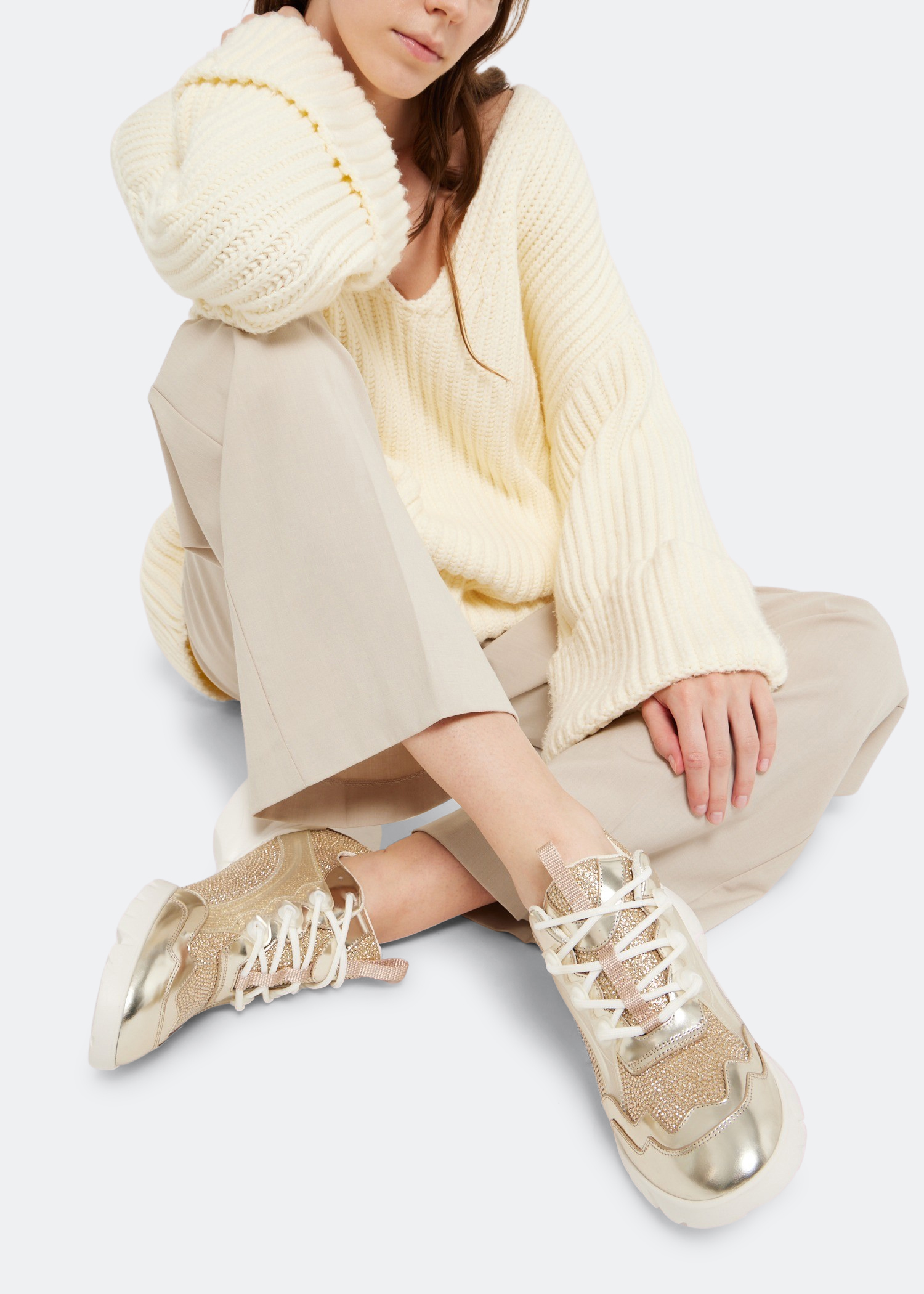 

Bernie sneakers, Gold