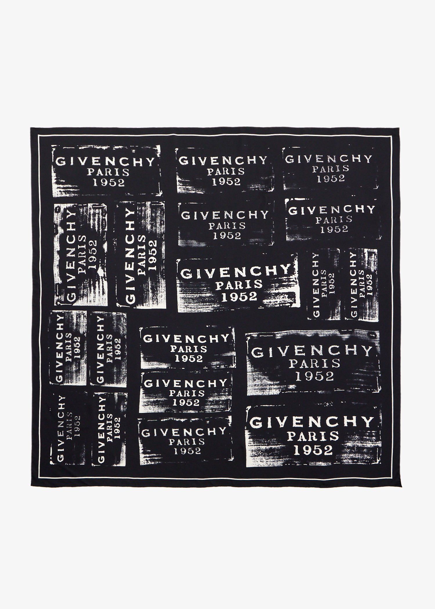 

Logo Stamp shawl, Printed