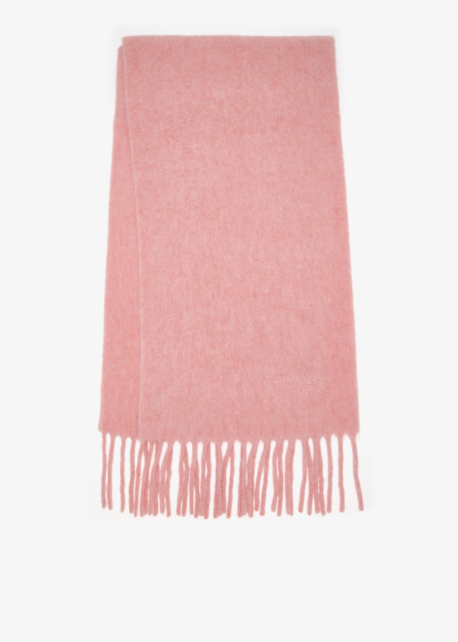 

Large logo scarf, Pink