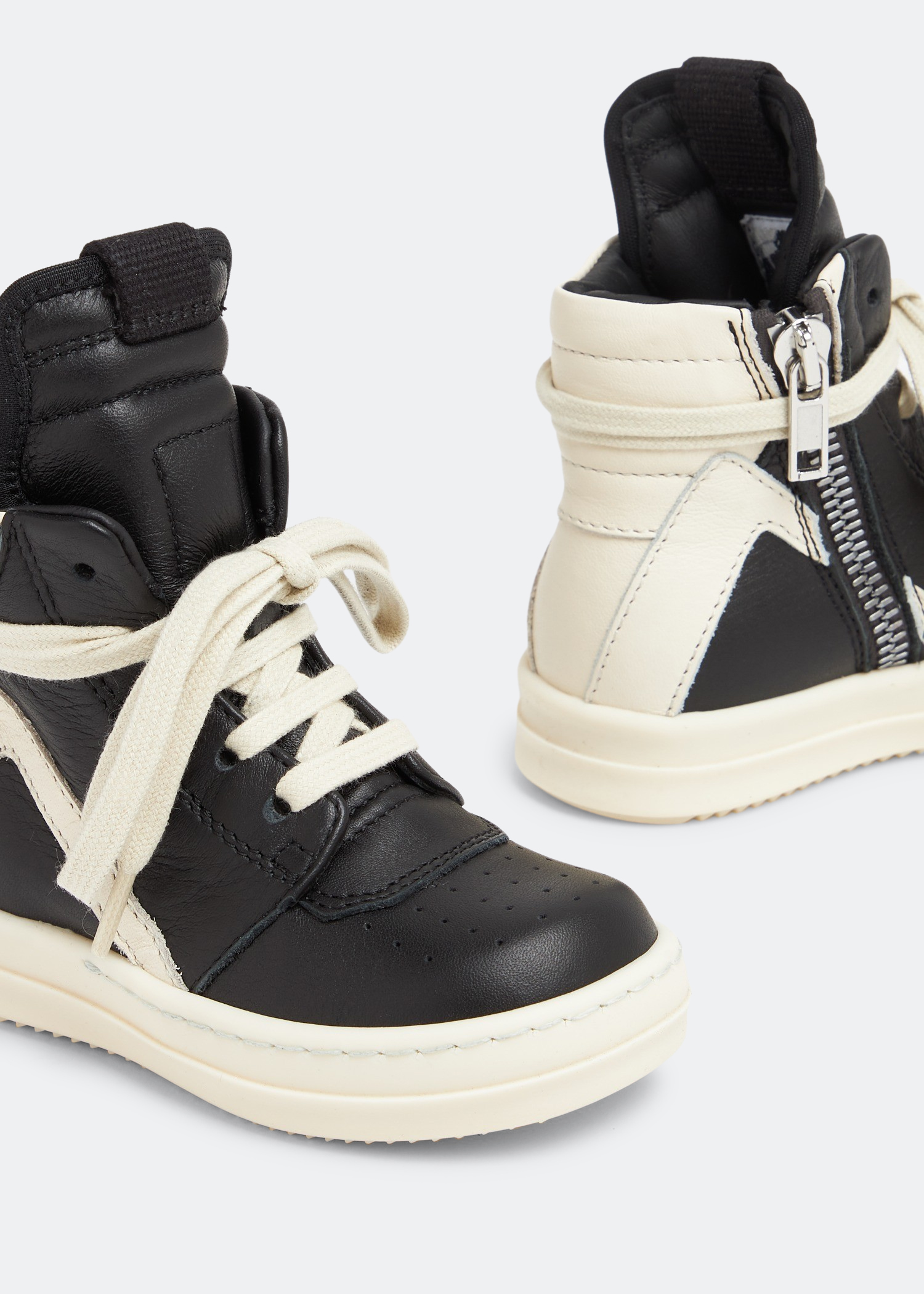 

Baby Geo high-top sneakers, Black
