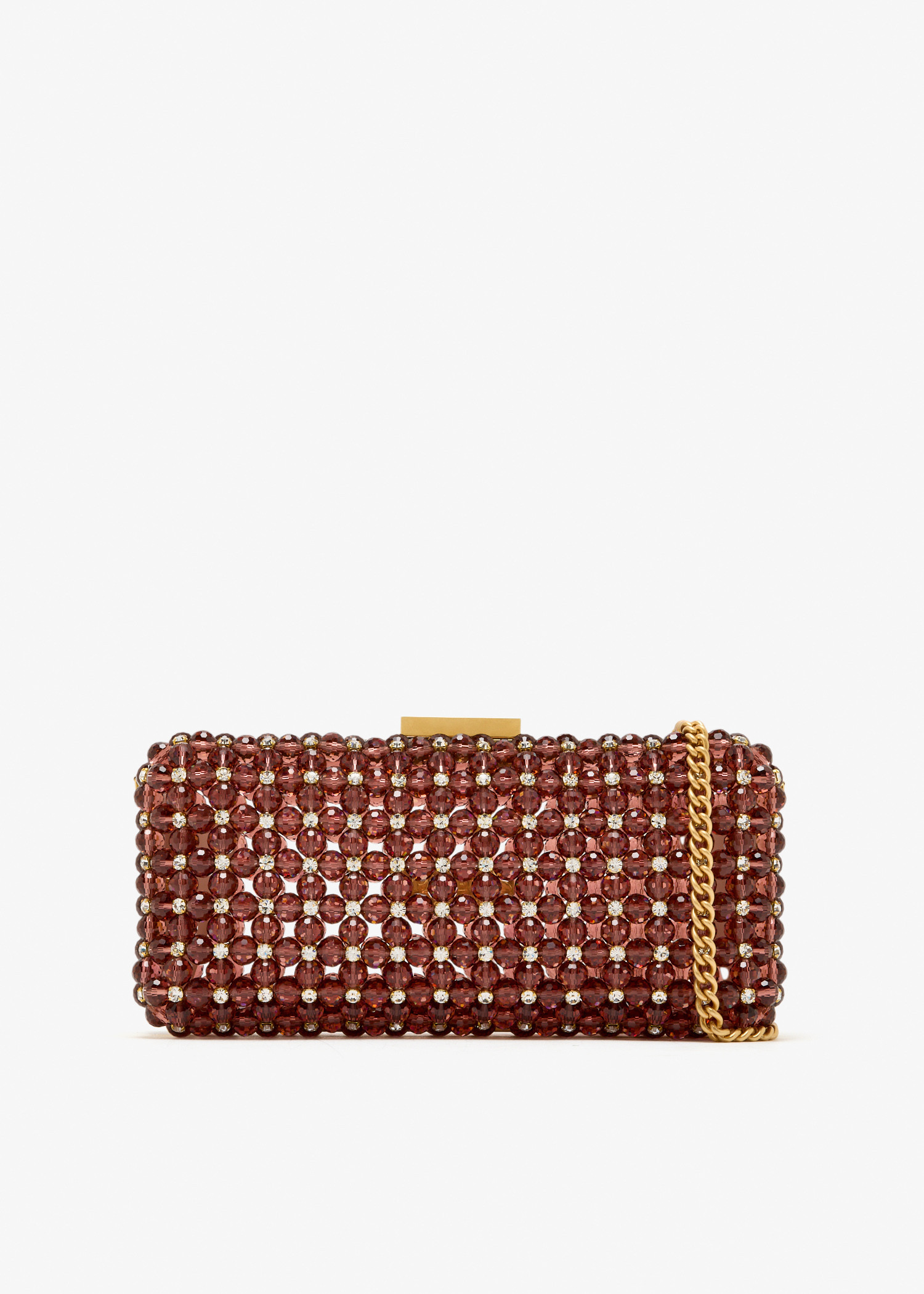 

Long Edge clutch, Burgundy