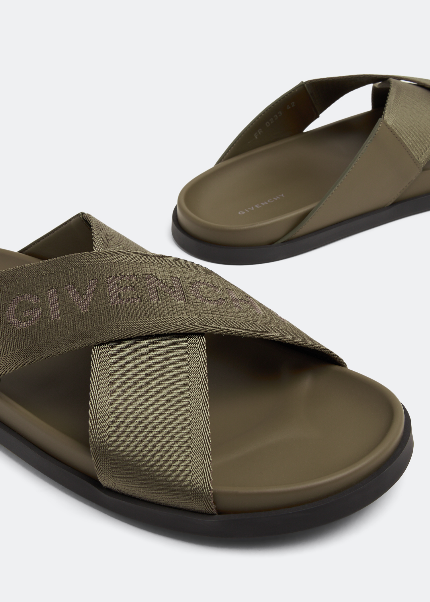 Green givenchy slides 2025