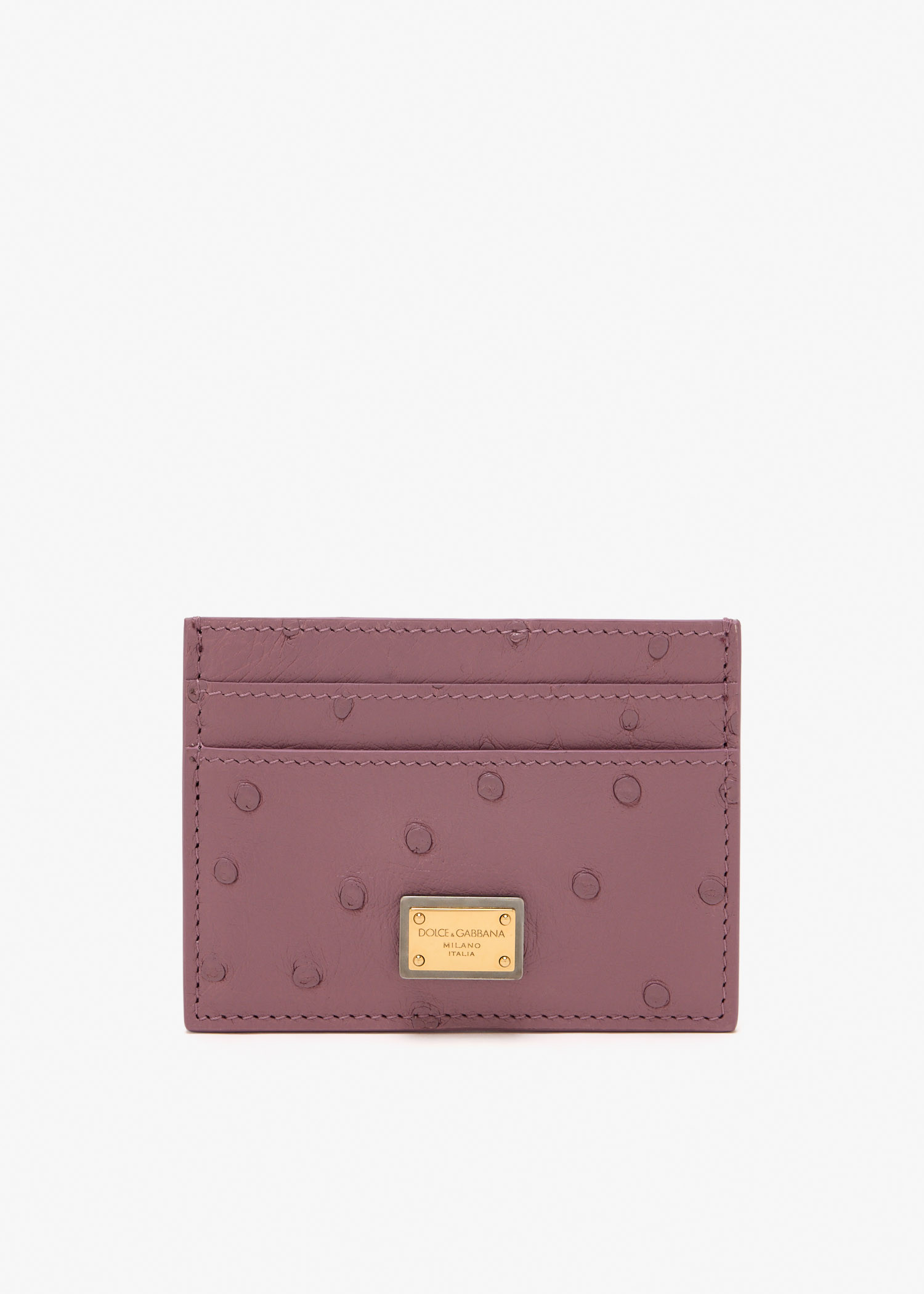 

Ostrich card holder, Pink