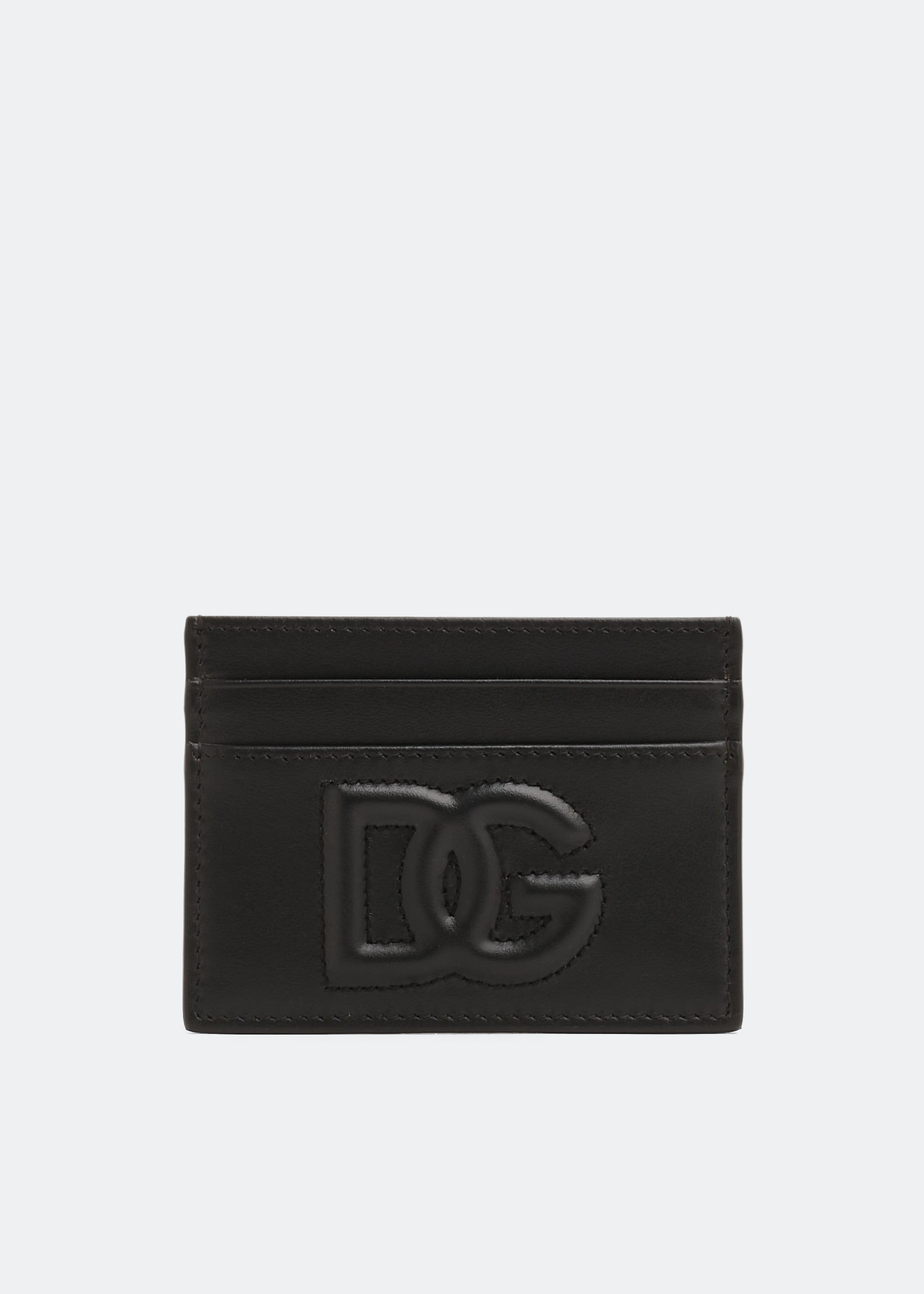 

DG logo card holder, Black