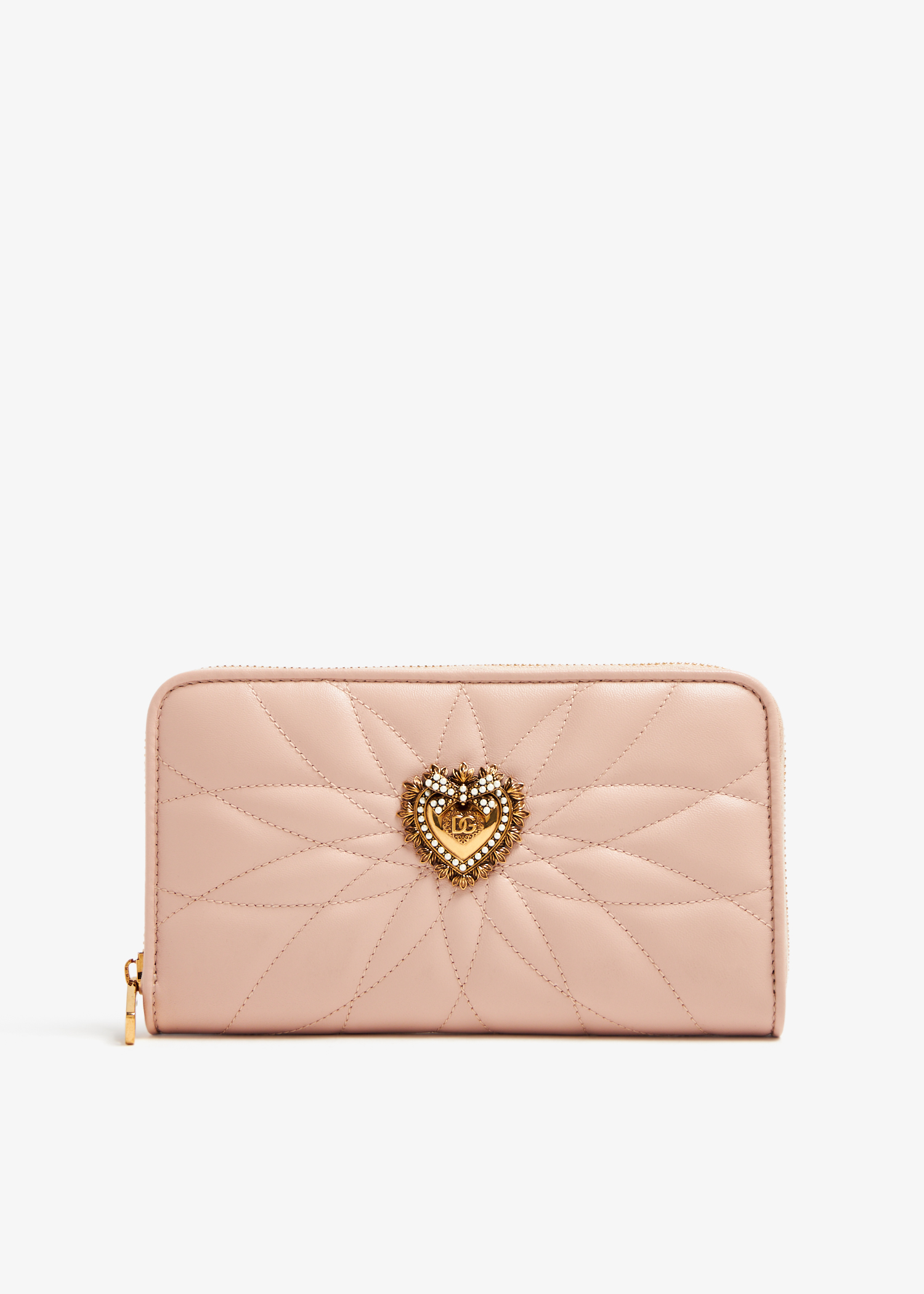 

Devotion zip-around wallet, Pink