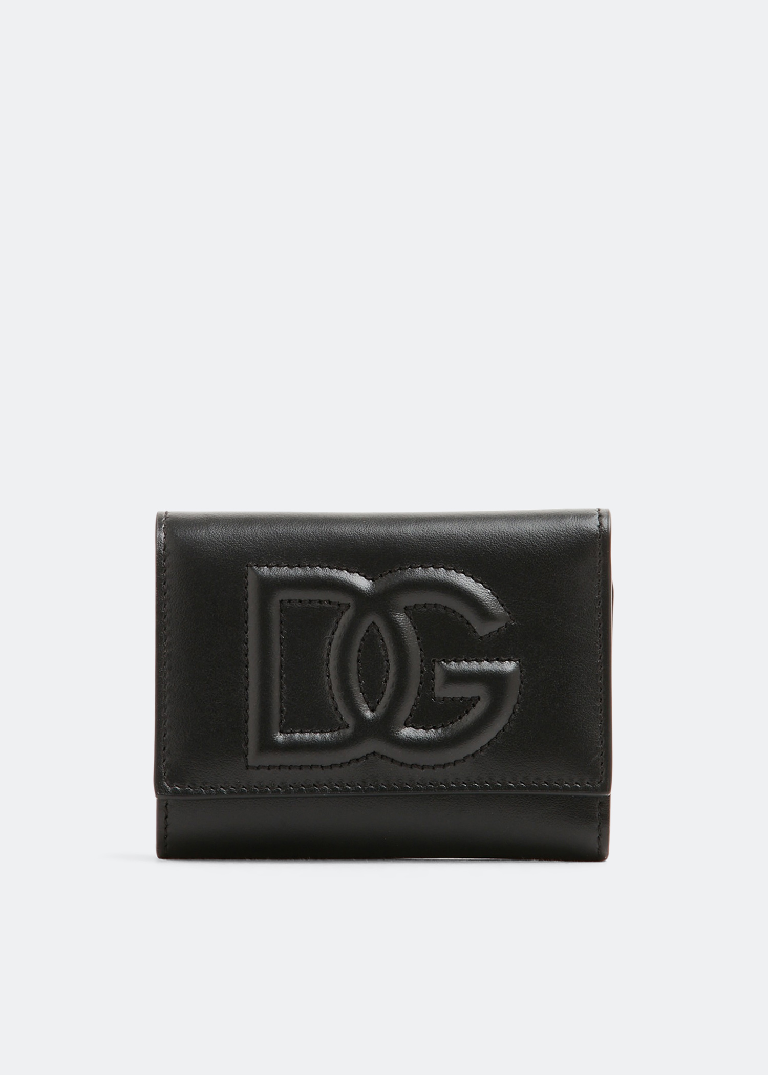 

French flap wallet, Black