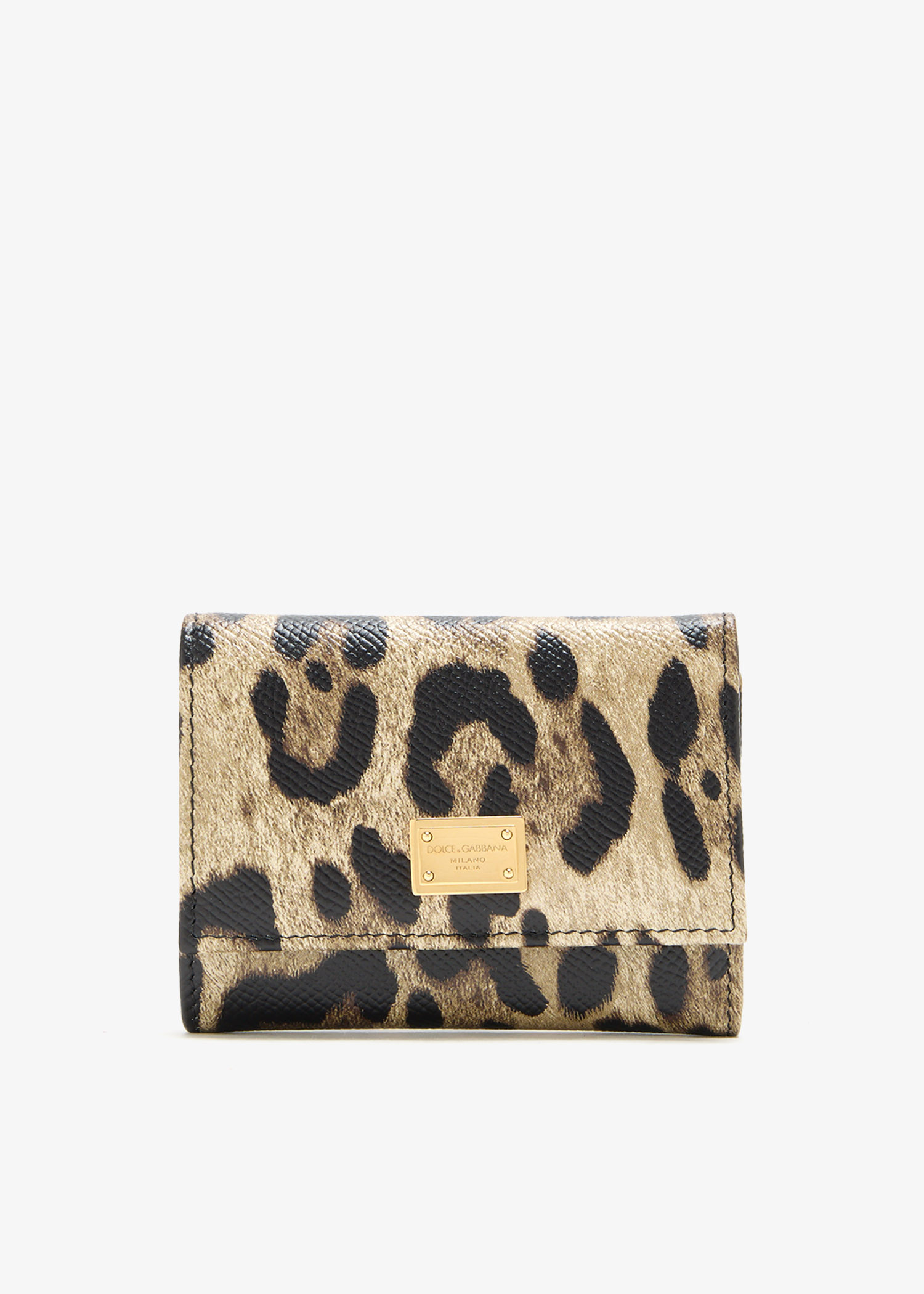 

Leopard-print wallet, Animal printed