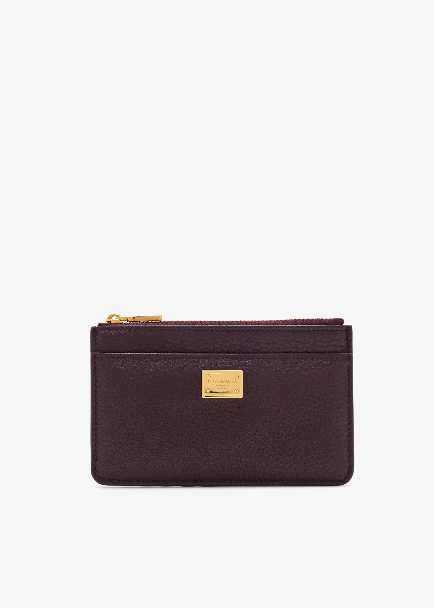 

Logo card holder, Burgundy