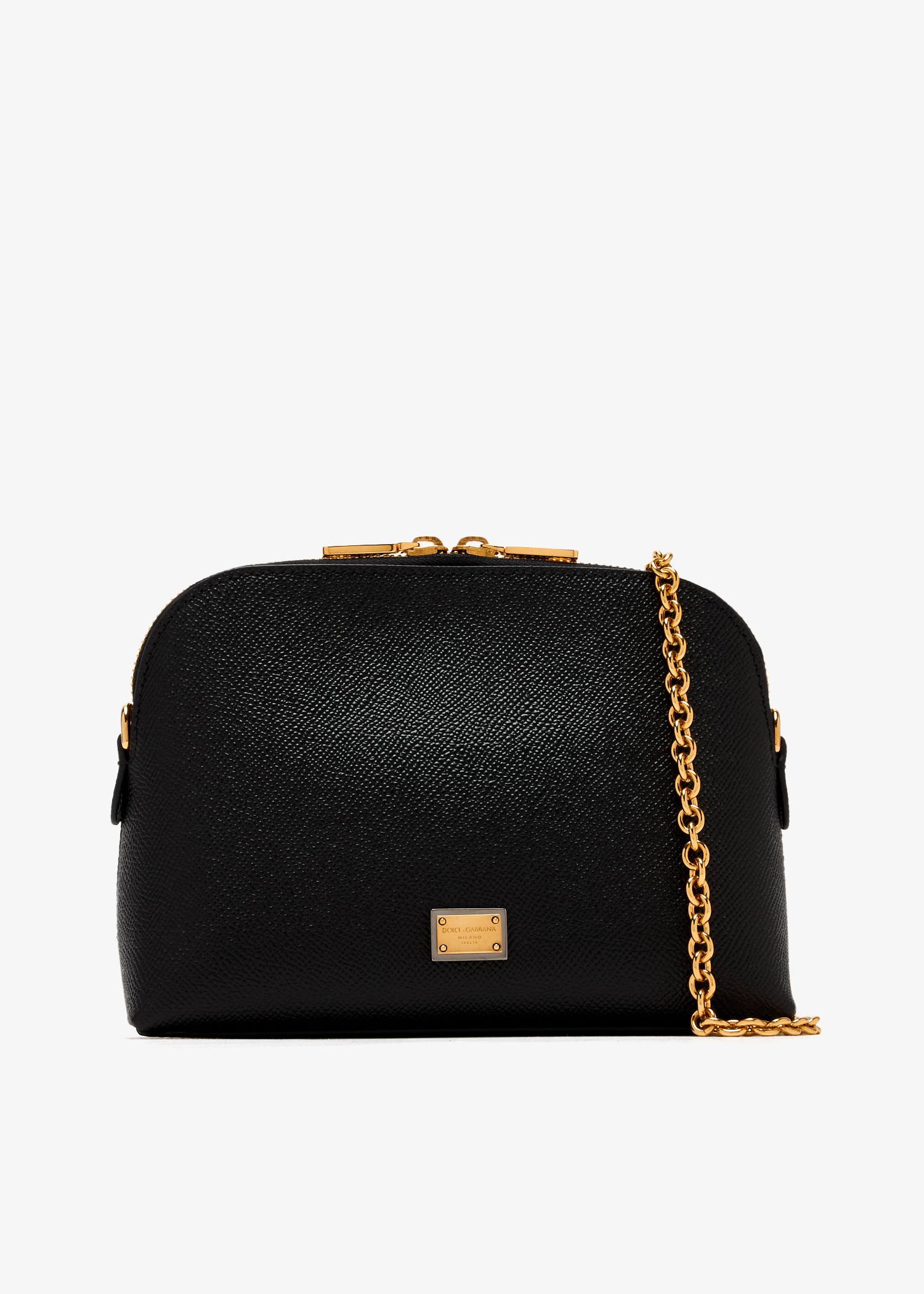 

Calfskin mini bag, Black