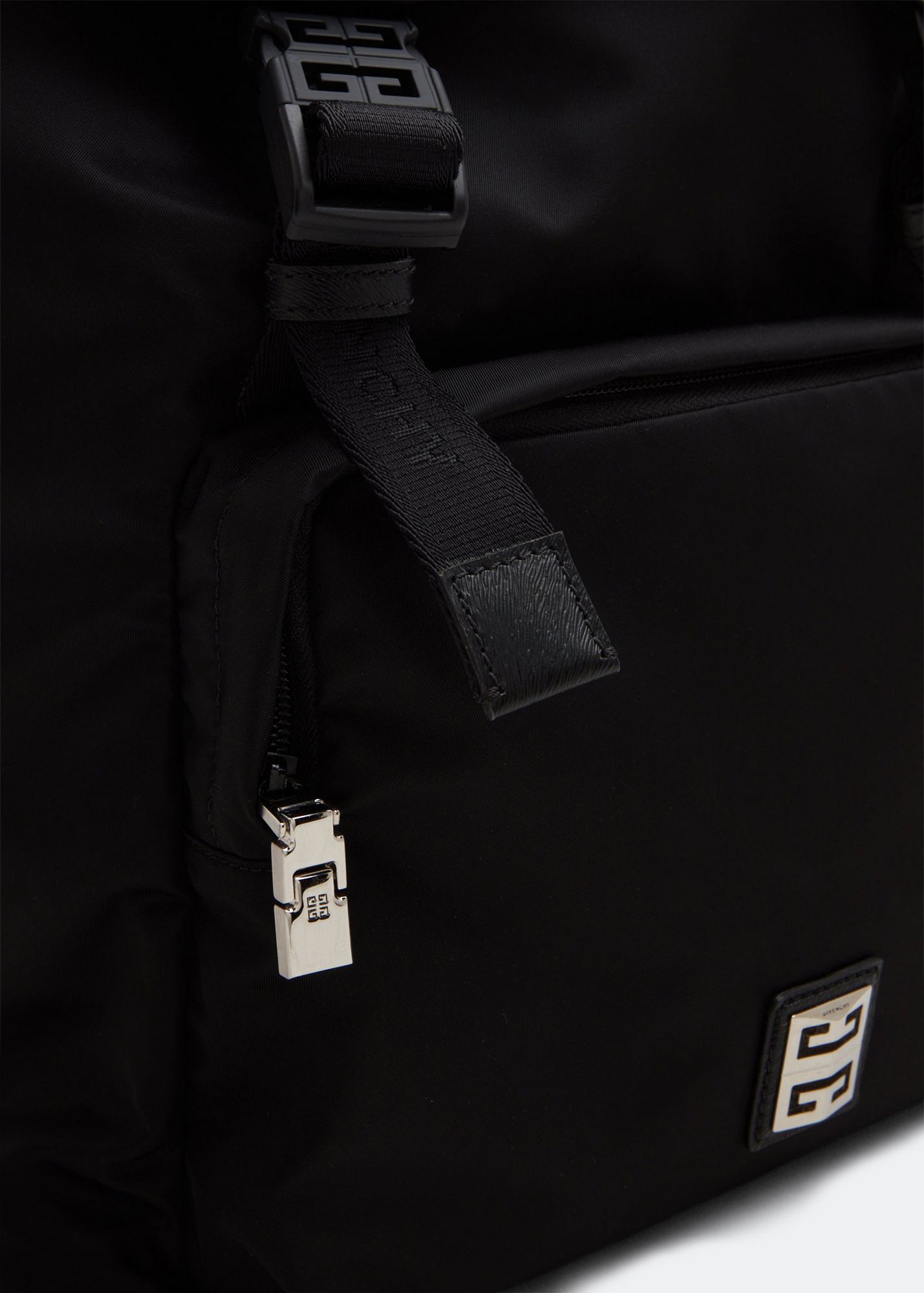 

4G nylon backpack, Black