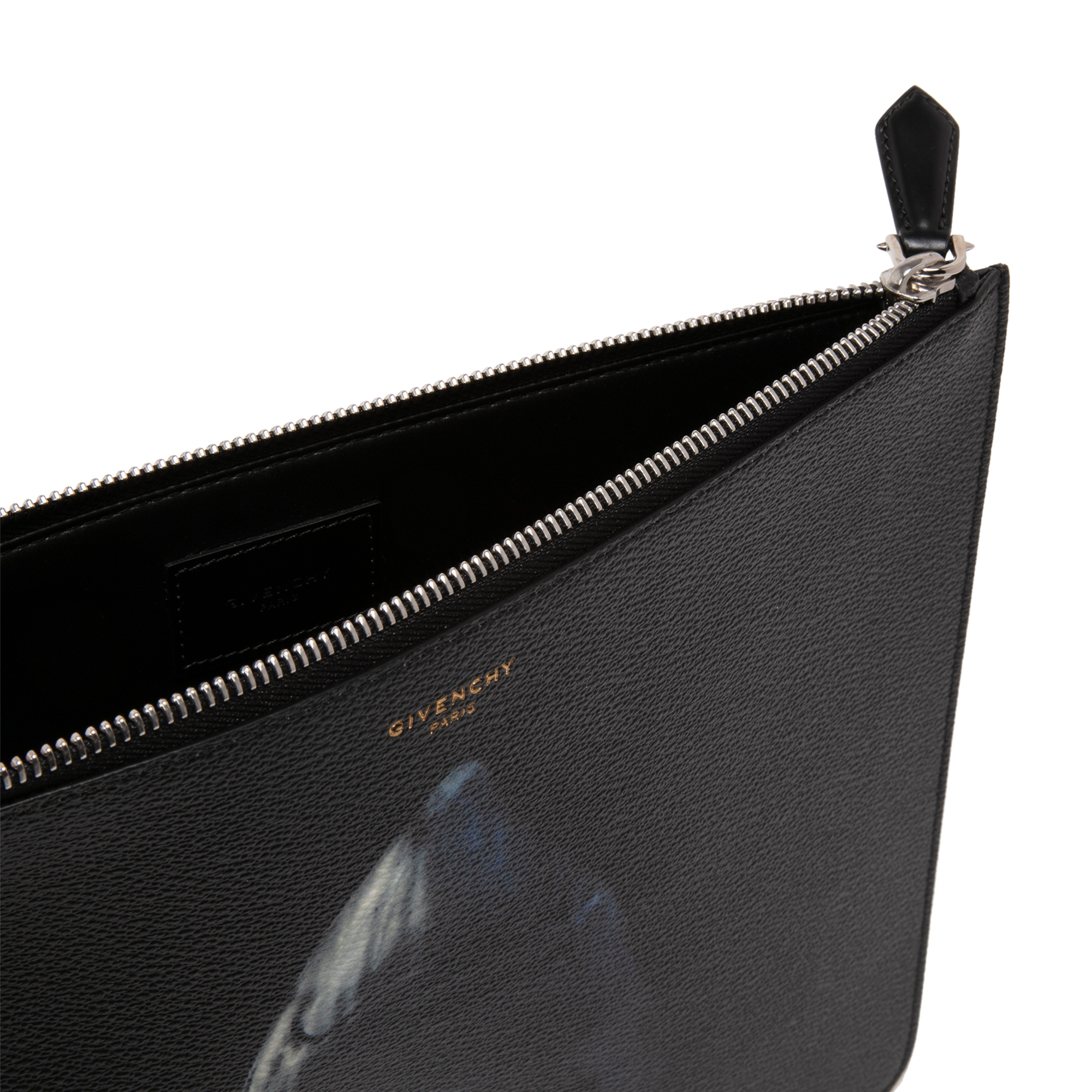 

Large zipped pouch, Black