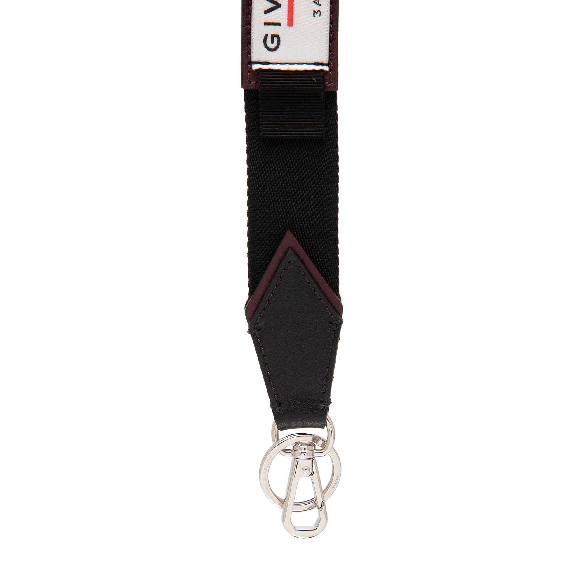 

Label keyring, Black