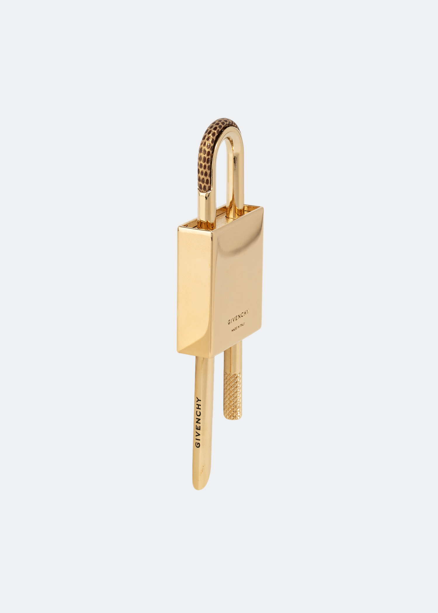 Givenchy Lock Necklace With 4g Padlock In Metal - Neon Green Golden |  Editorialist