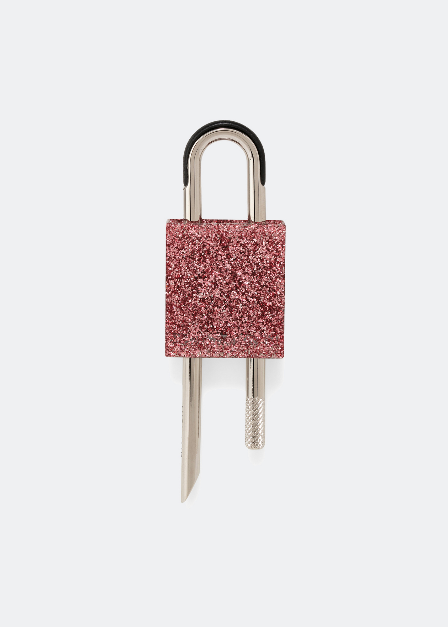 

Small 4G padlock keyring, Pink