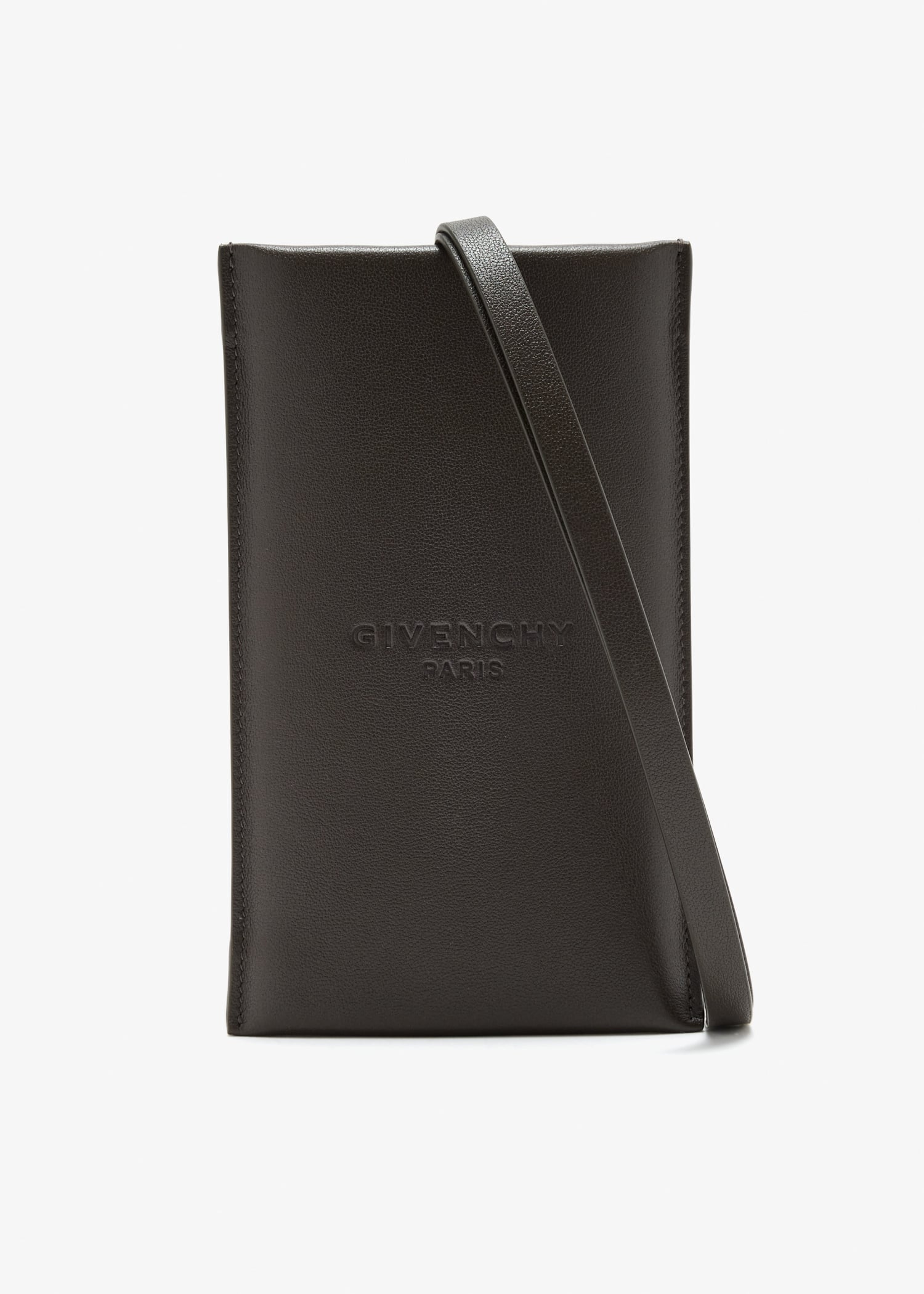 

Leather sunglasses case, Brown