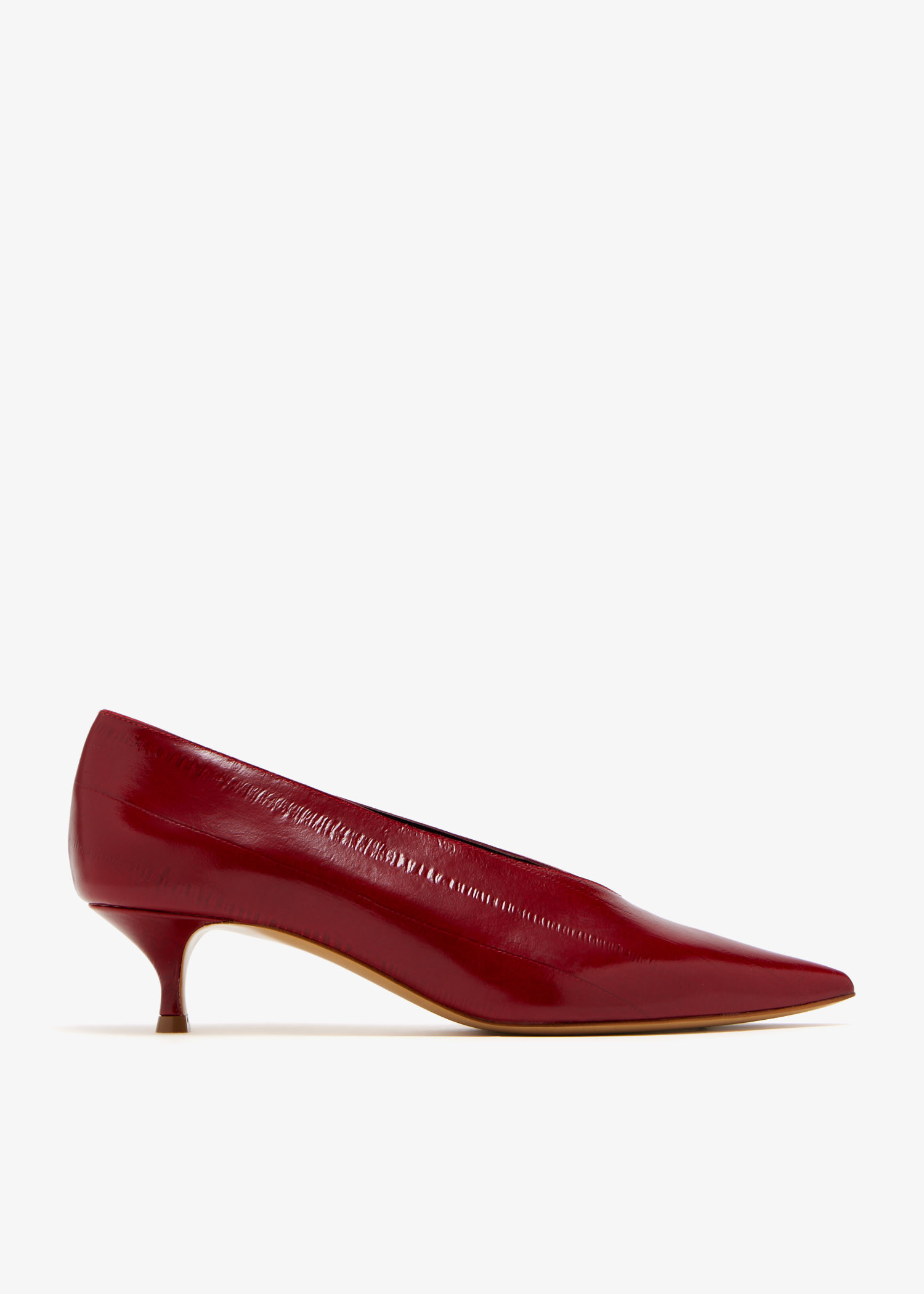

Babouche  pumps, Red