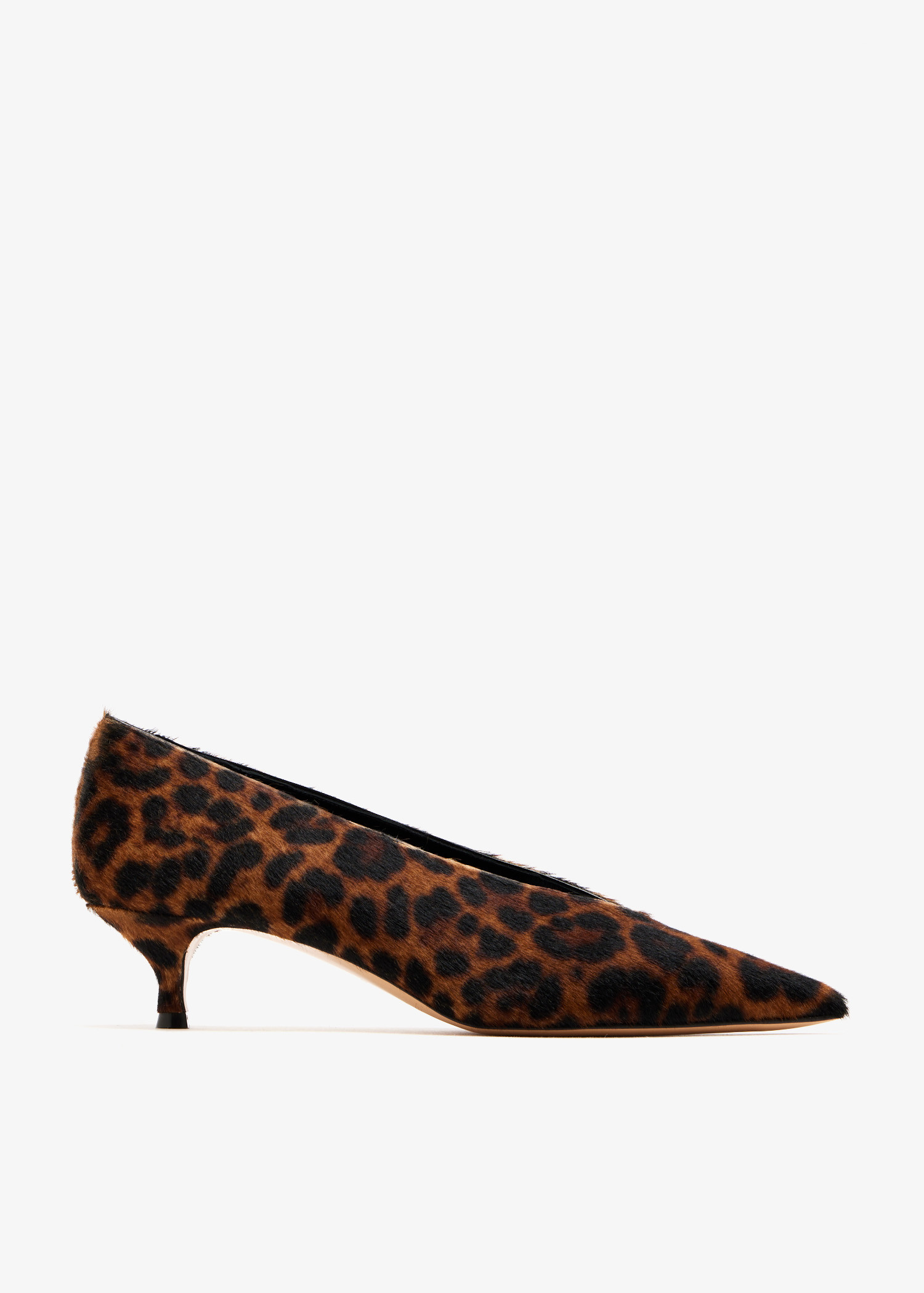 

Babouche kitten pumps, Animal printed