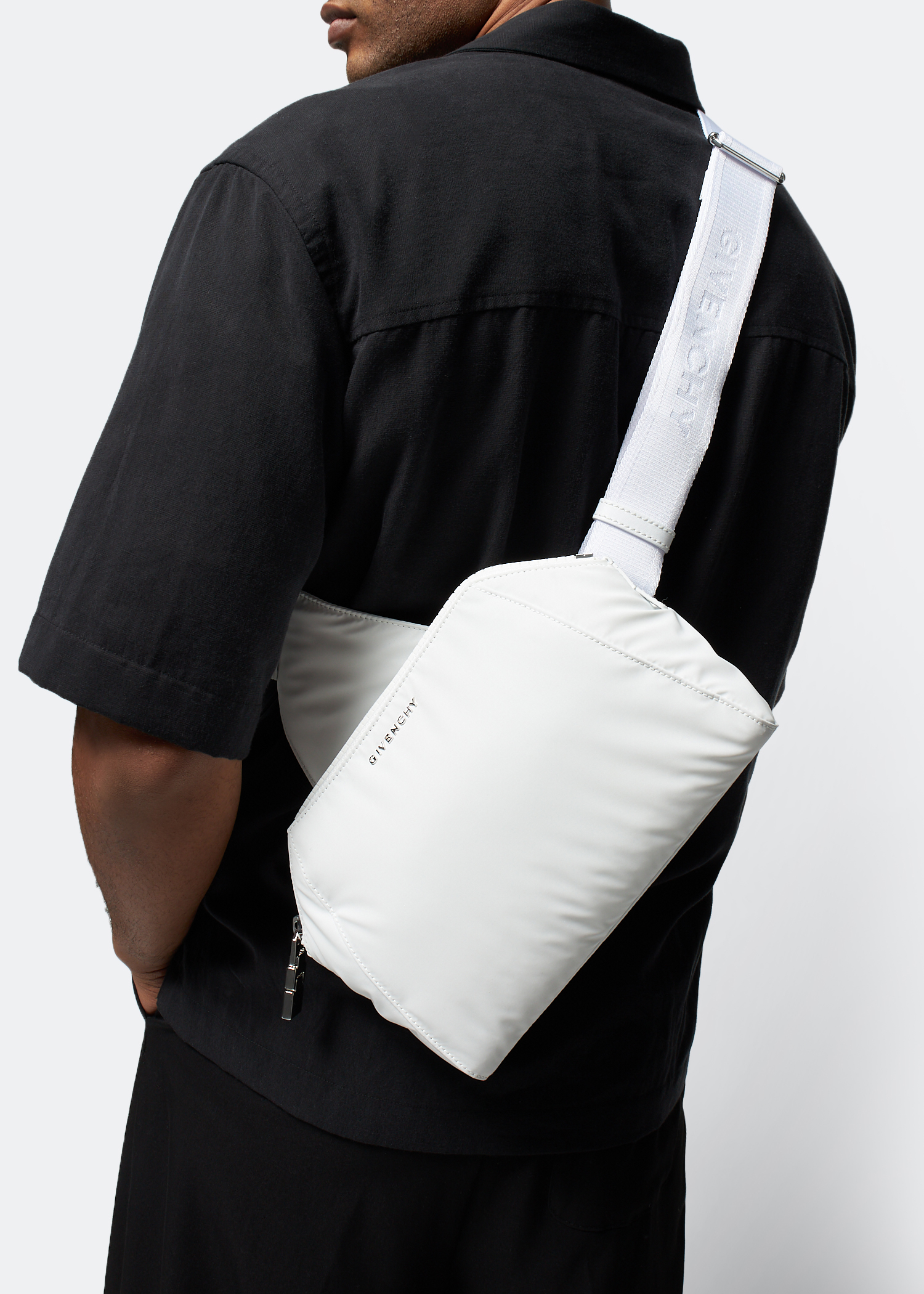 

Antigona small crossbody bag, White