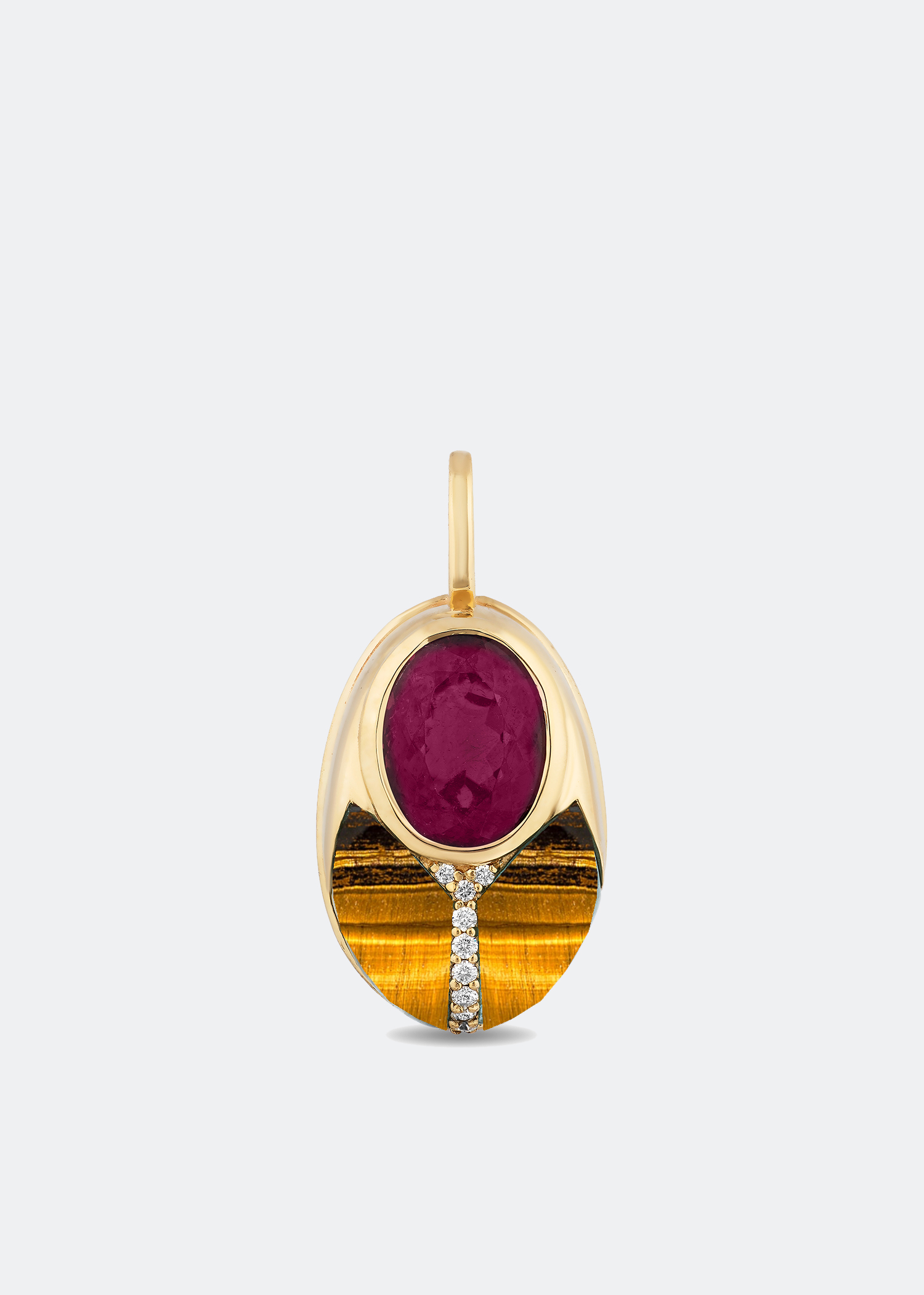 

Big Love Bug pendant, Gold