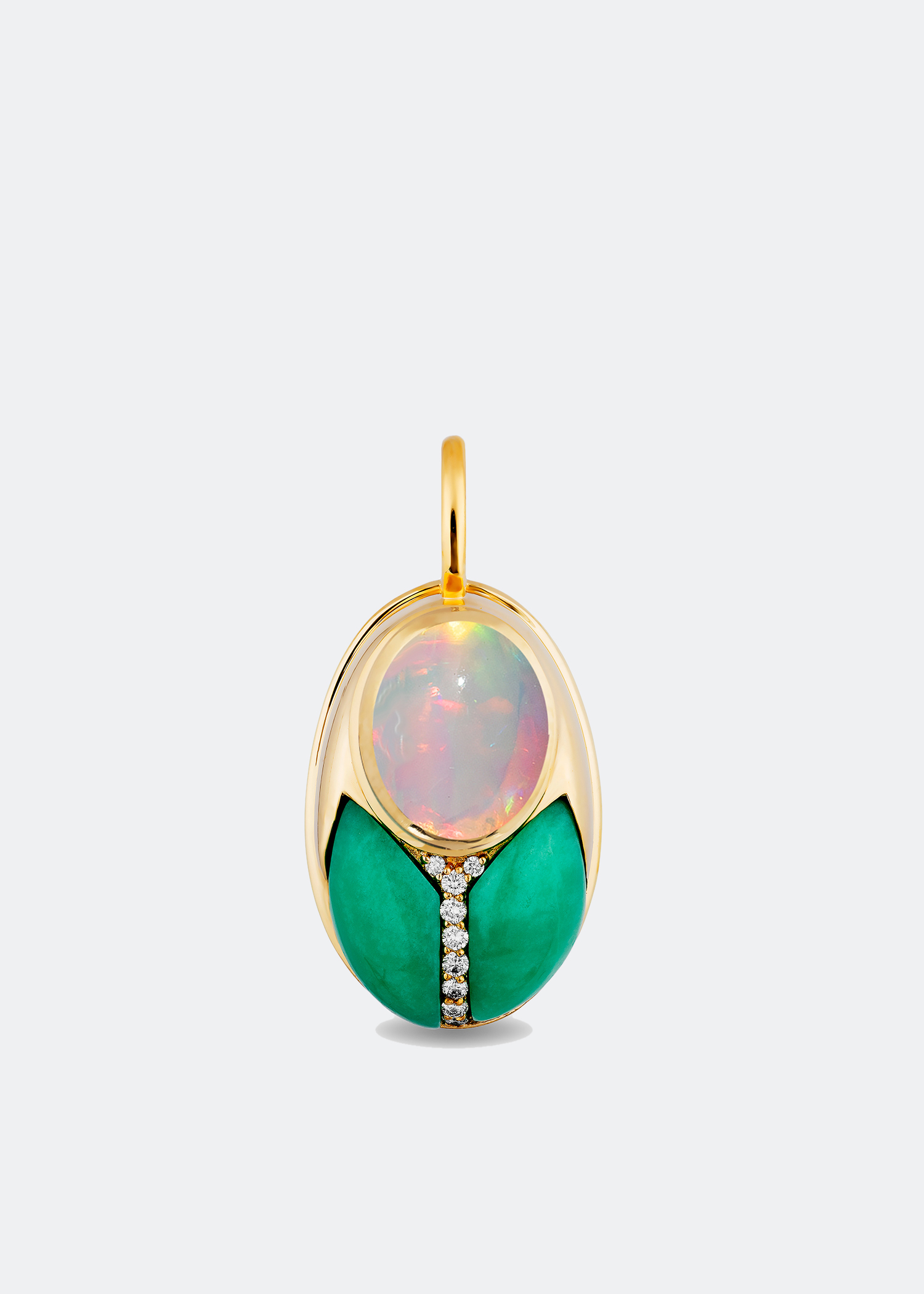 

Big Love Bug pendant, Gold