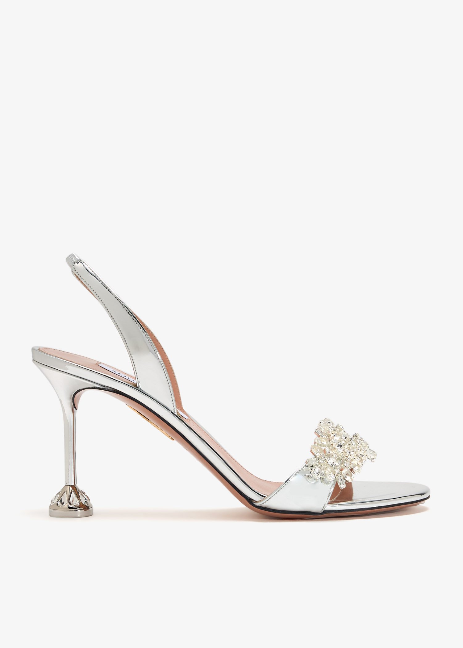 

Belle Nuit 85 slingback sandals, Silver