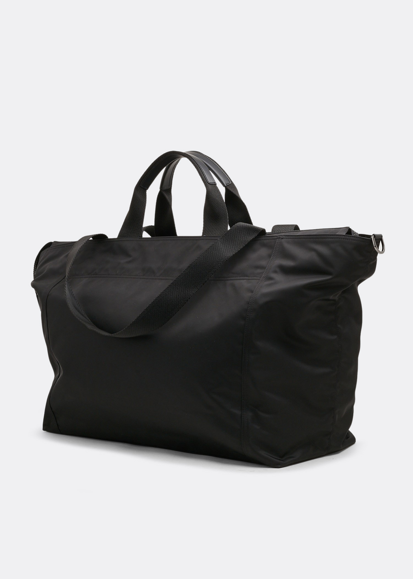 

Nylon tote bag, Black