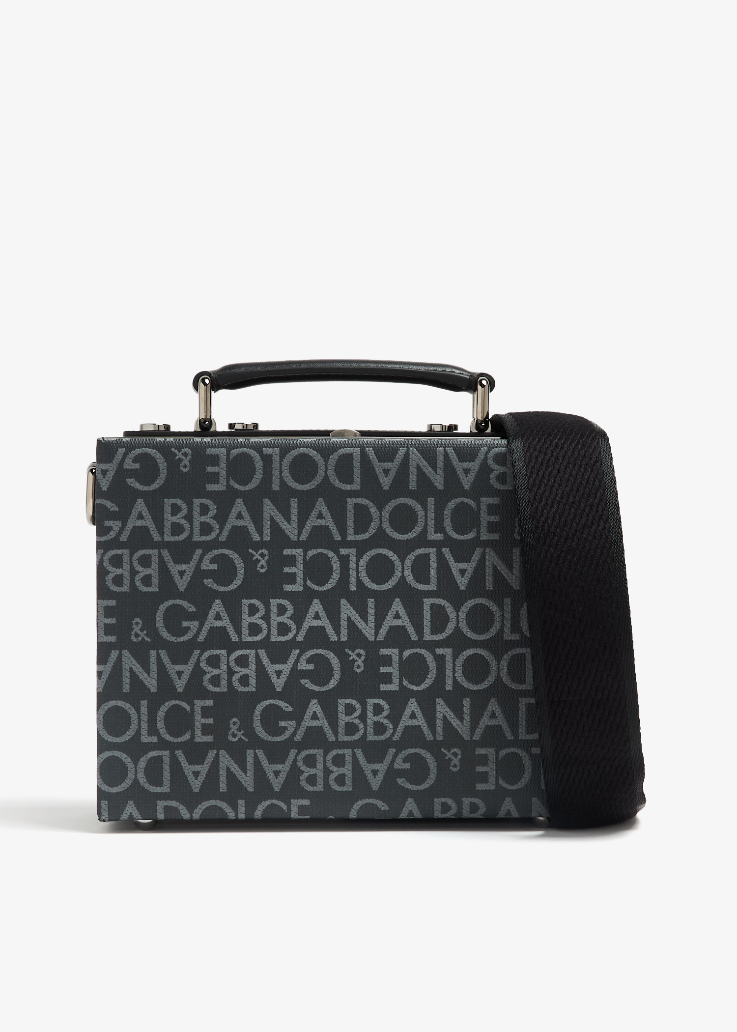 

Coated jacquard box bag, Prints