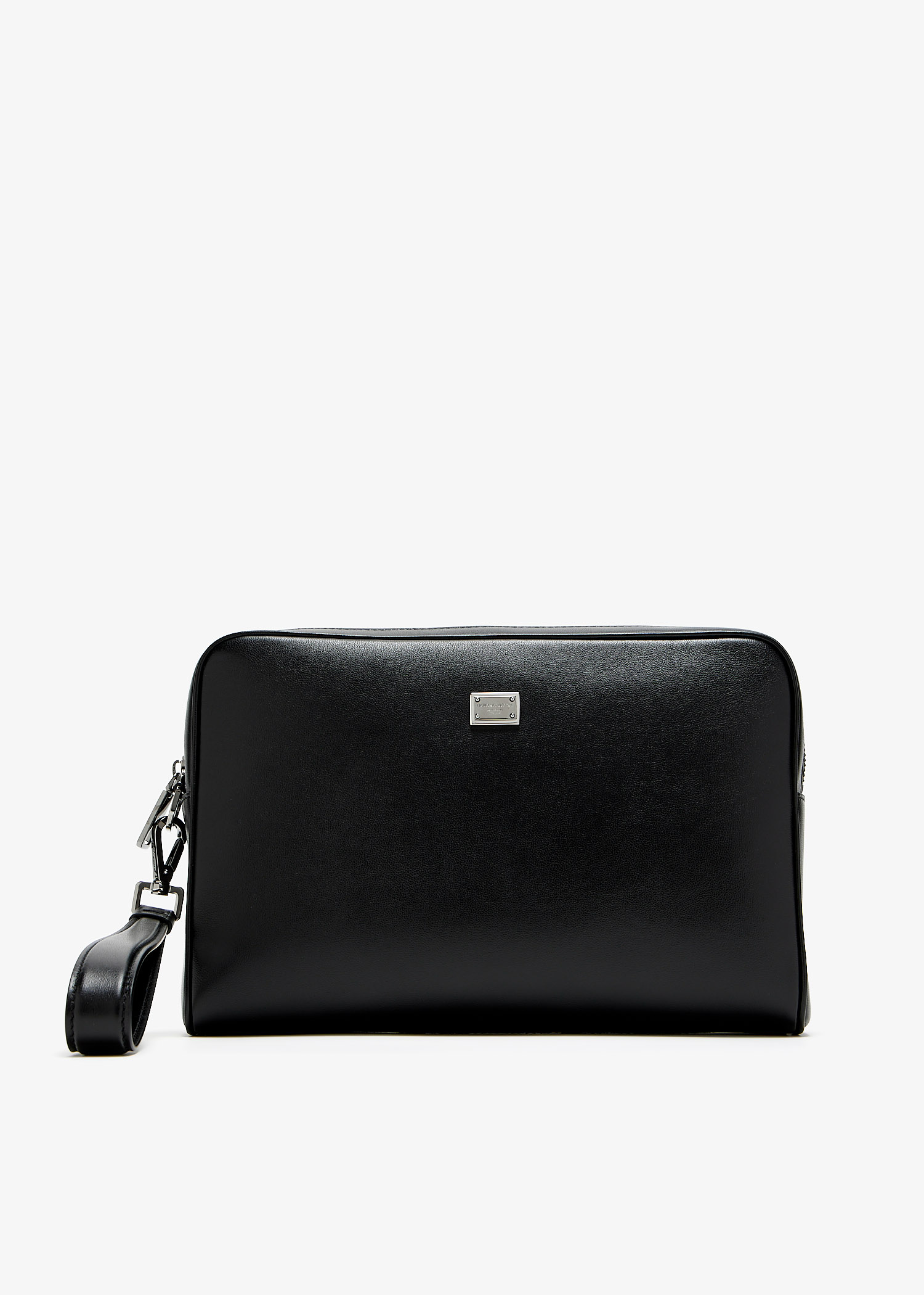 

Calfskin pouch, Black