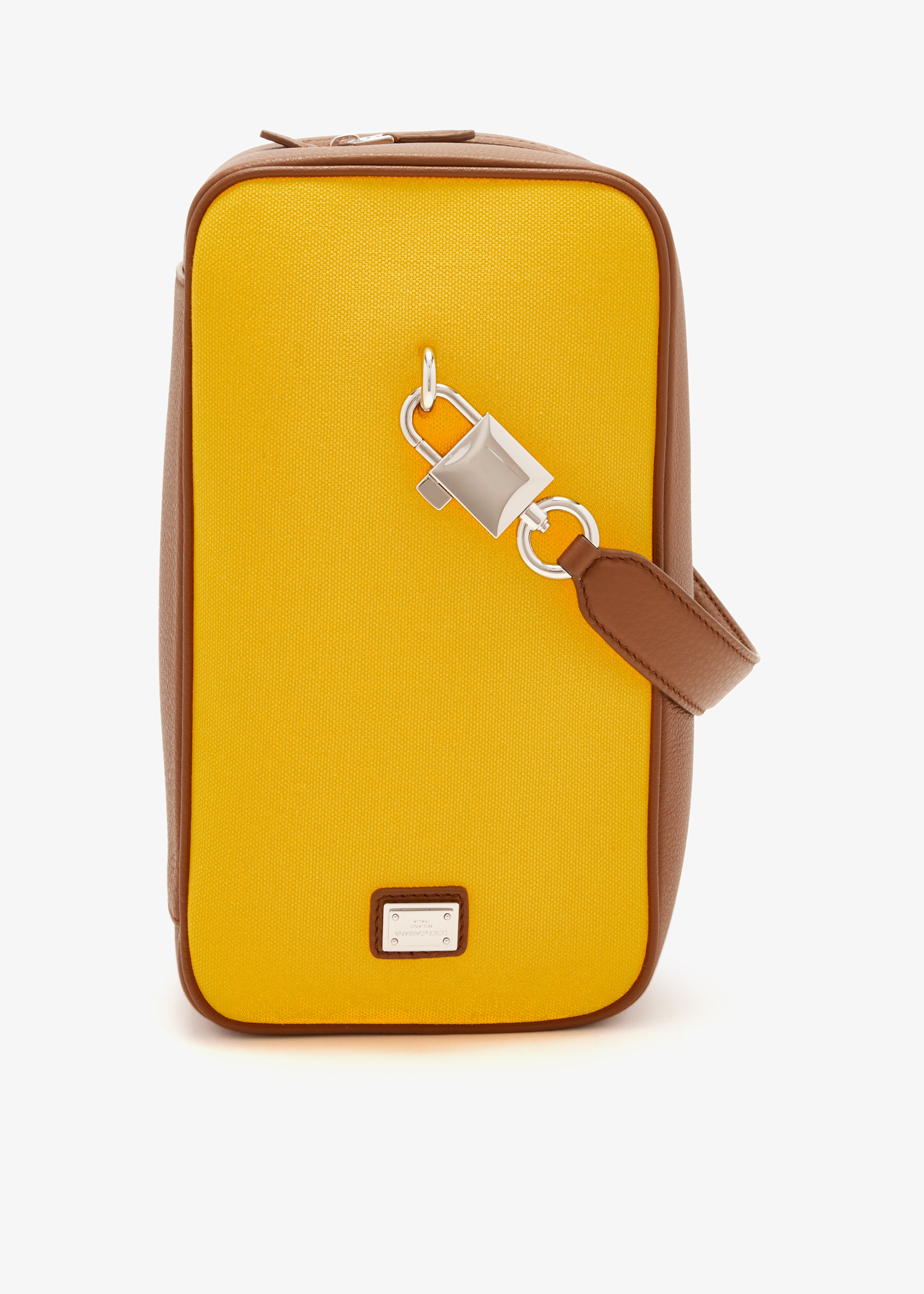 

Lock handbag, Yellow