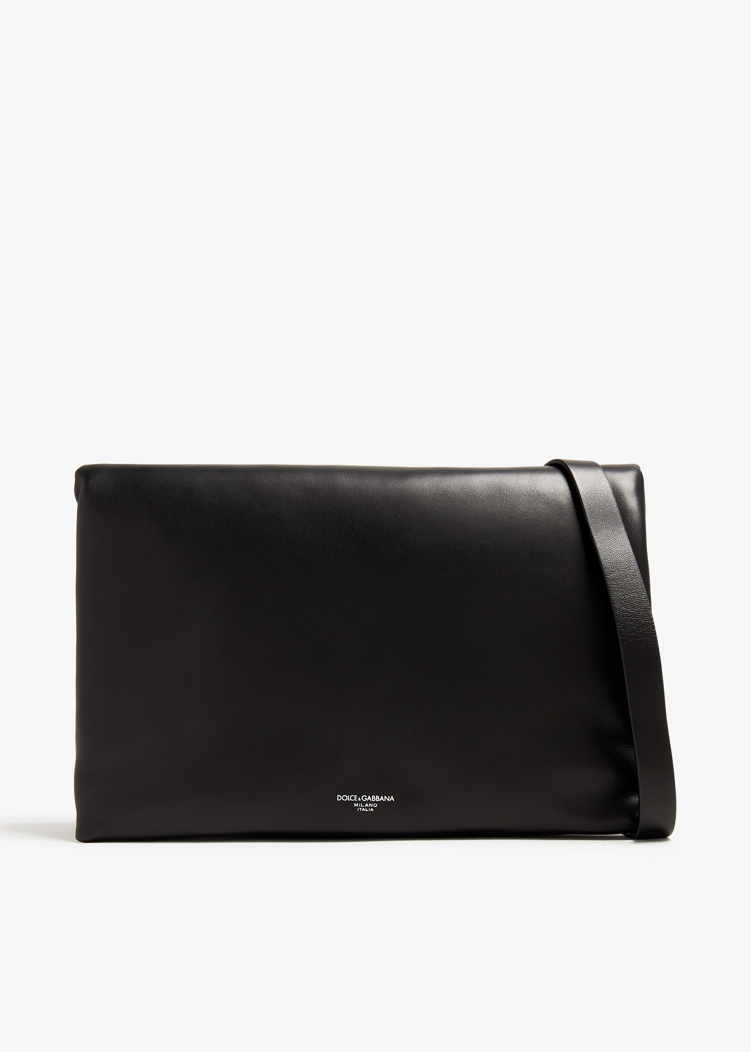 

Nappa leather crossbody bag, Black