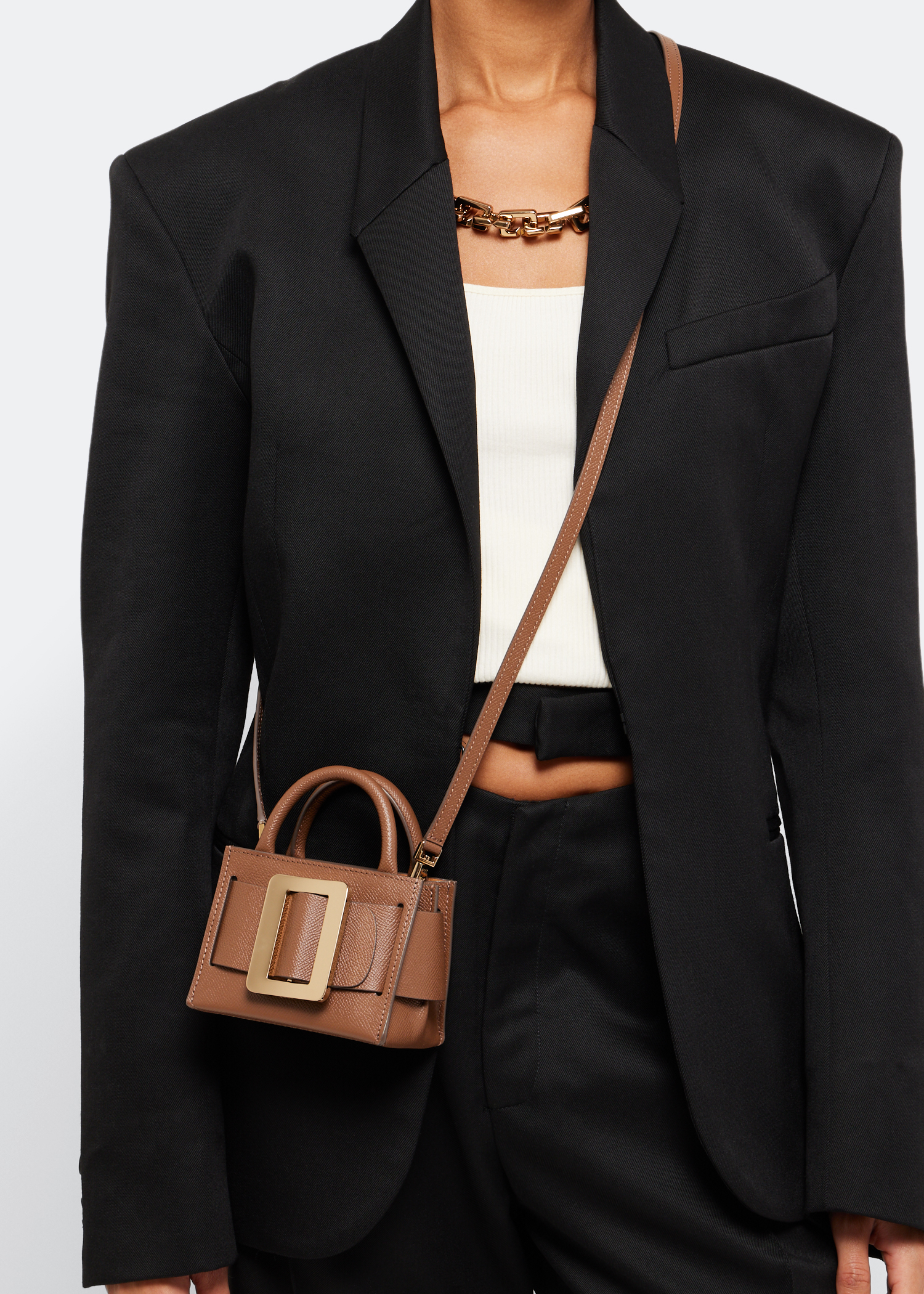 BOYY Bobby Surreal bag for Women - Brown in UAE | Level Shoes
