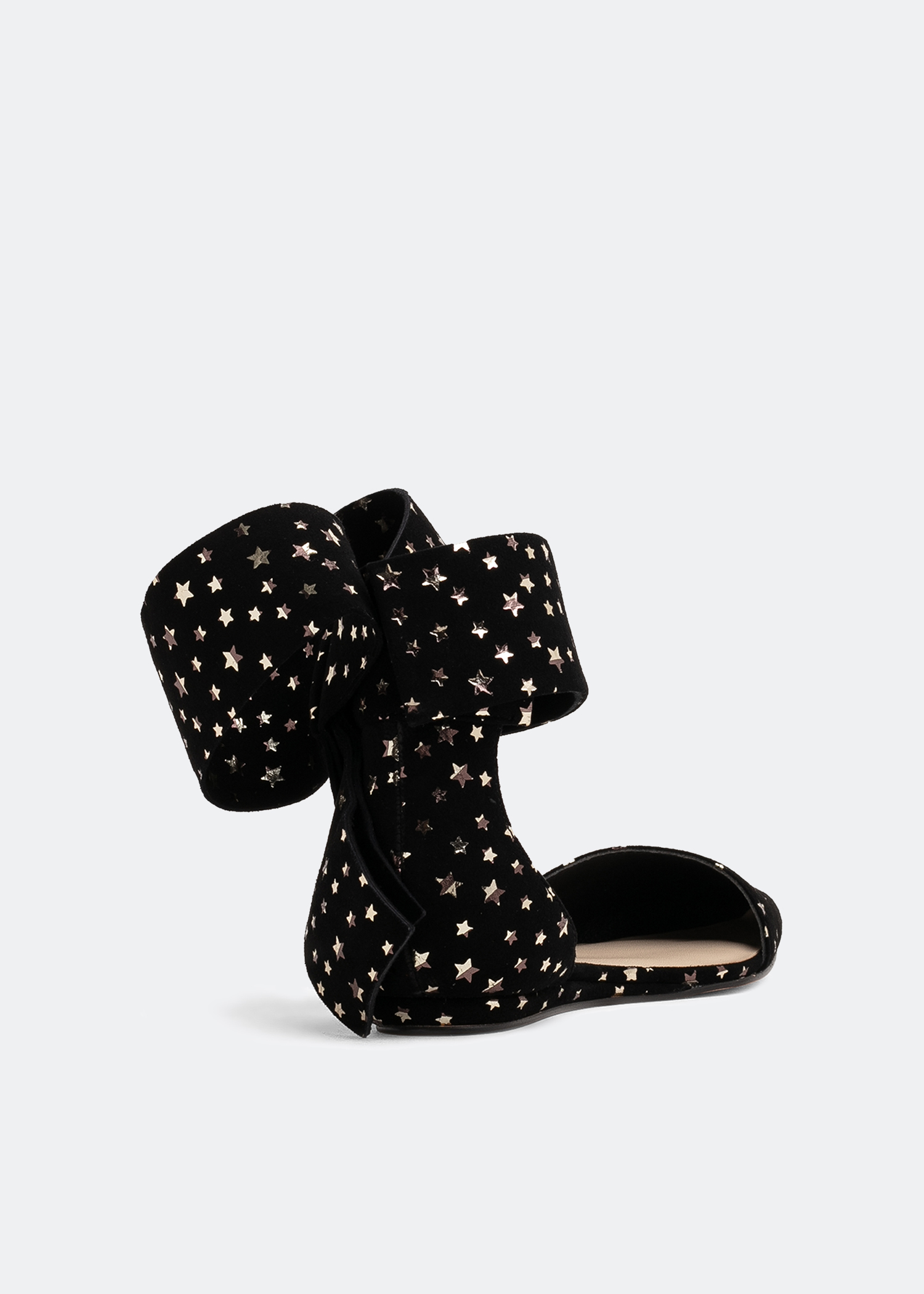 

Bow ballet flats, Black