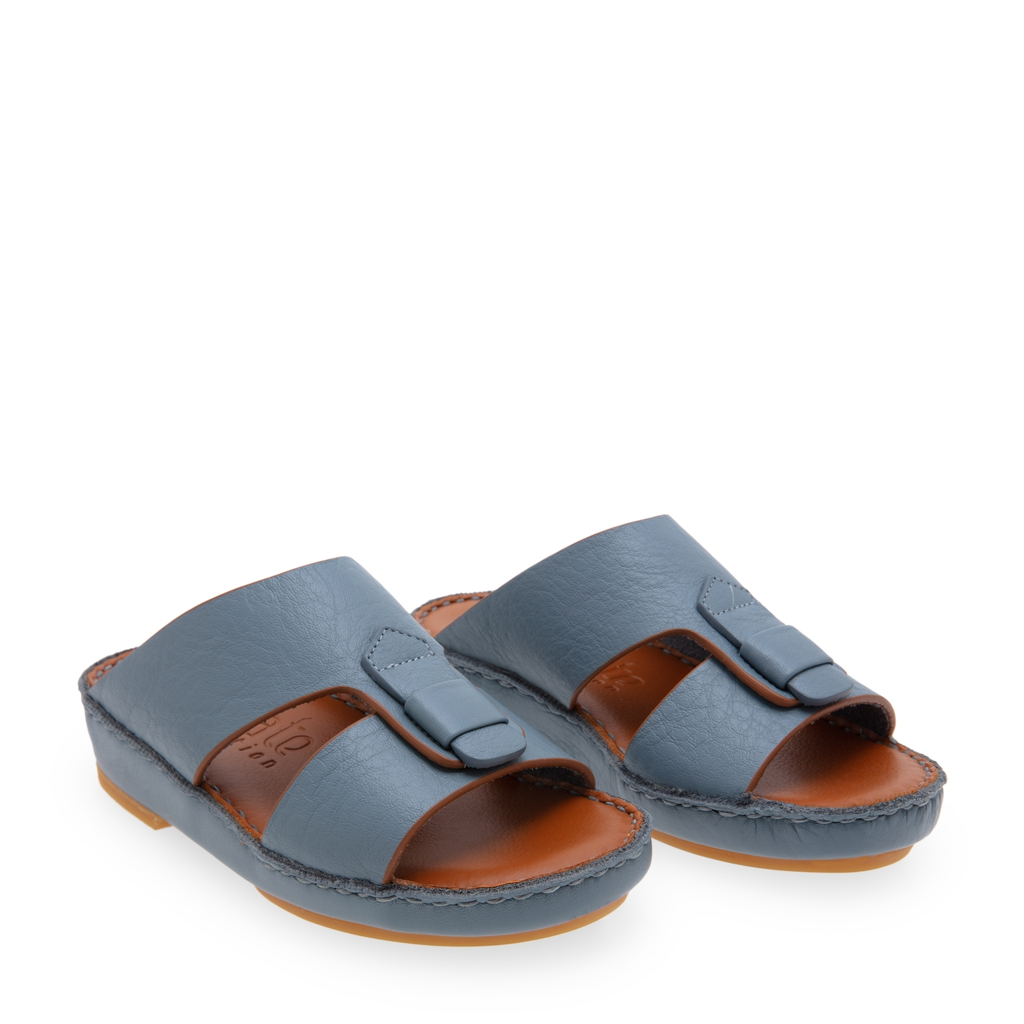 

Leather sandals, Blue