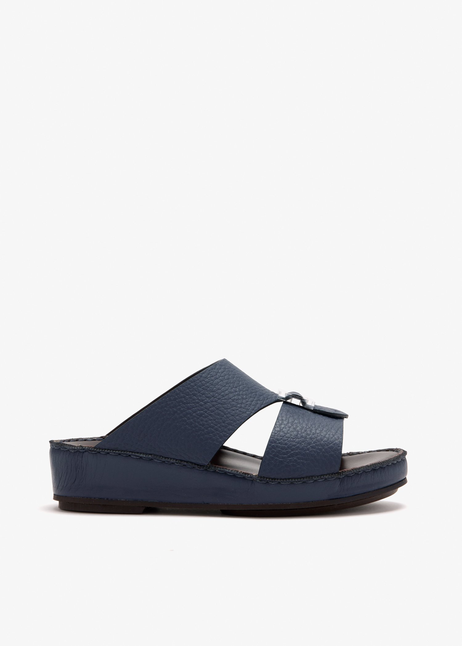 

Isola Quadratura Deercalf sandals, Navy
