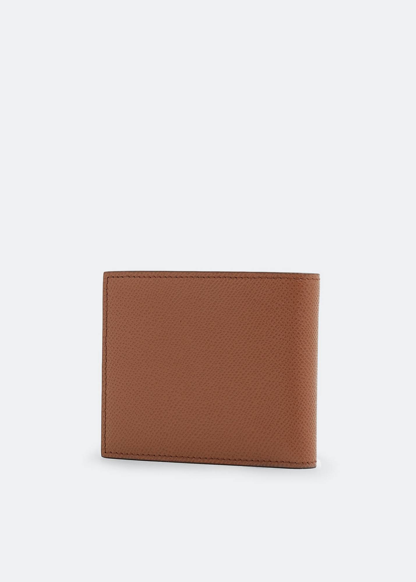 

Logo plaque wallet, Brown